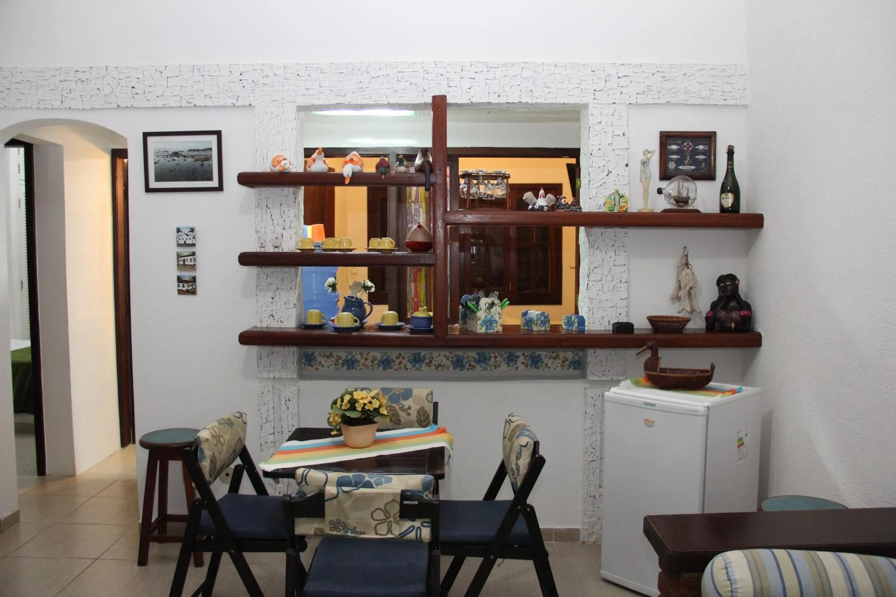 Communal lounge/ TV room in Apart Hotel Pet Friendly em Búzios