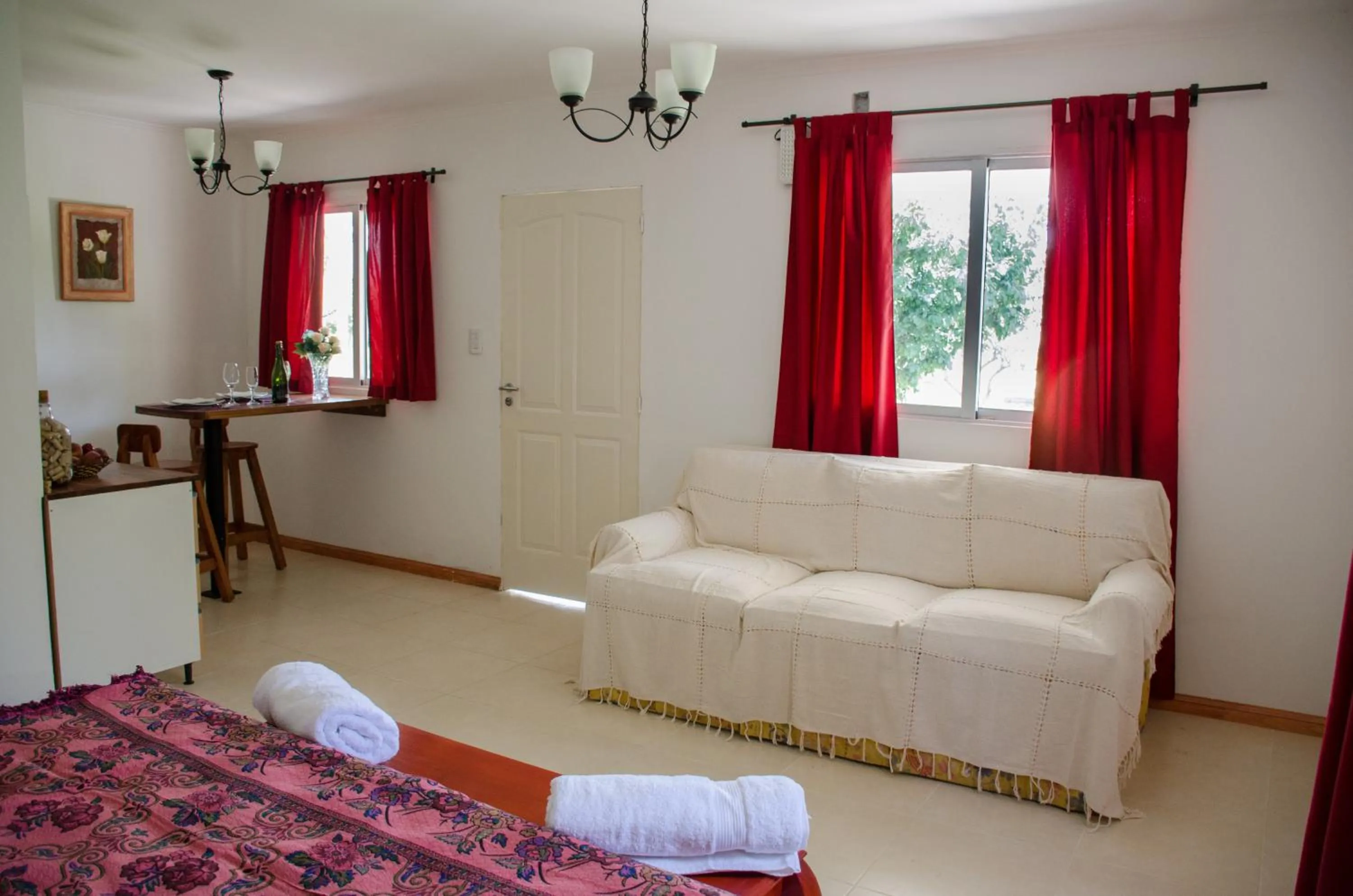 Photo of the whole room, Bed in Finca Fisterra