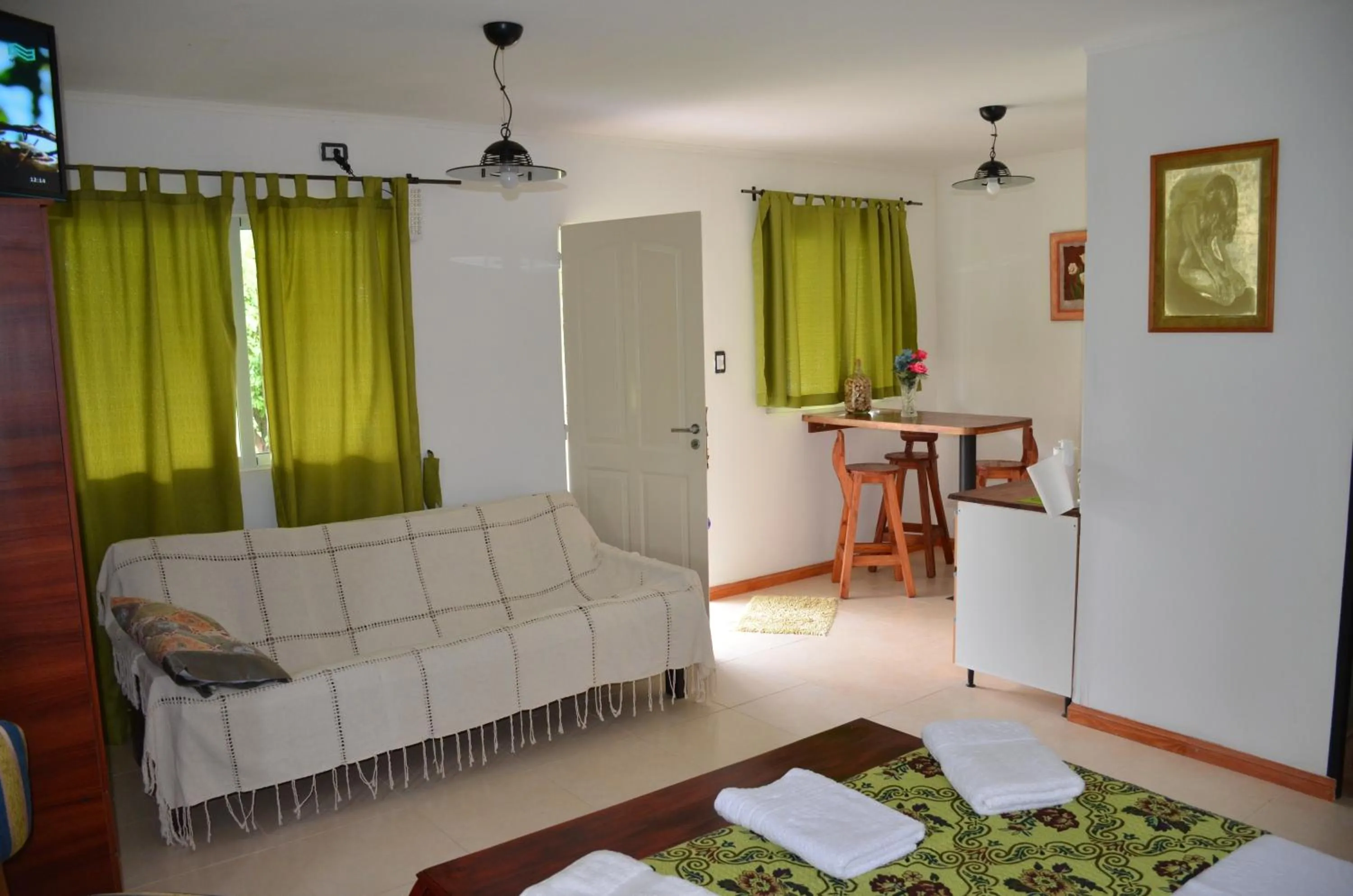 Photo of the whole room, Bed in Finca Fisterra