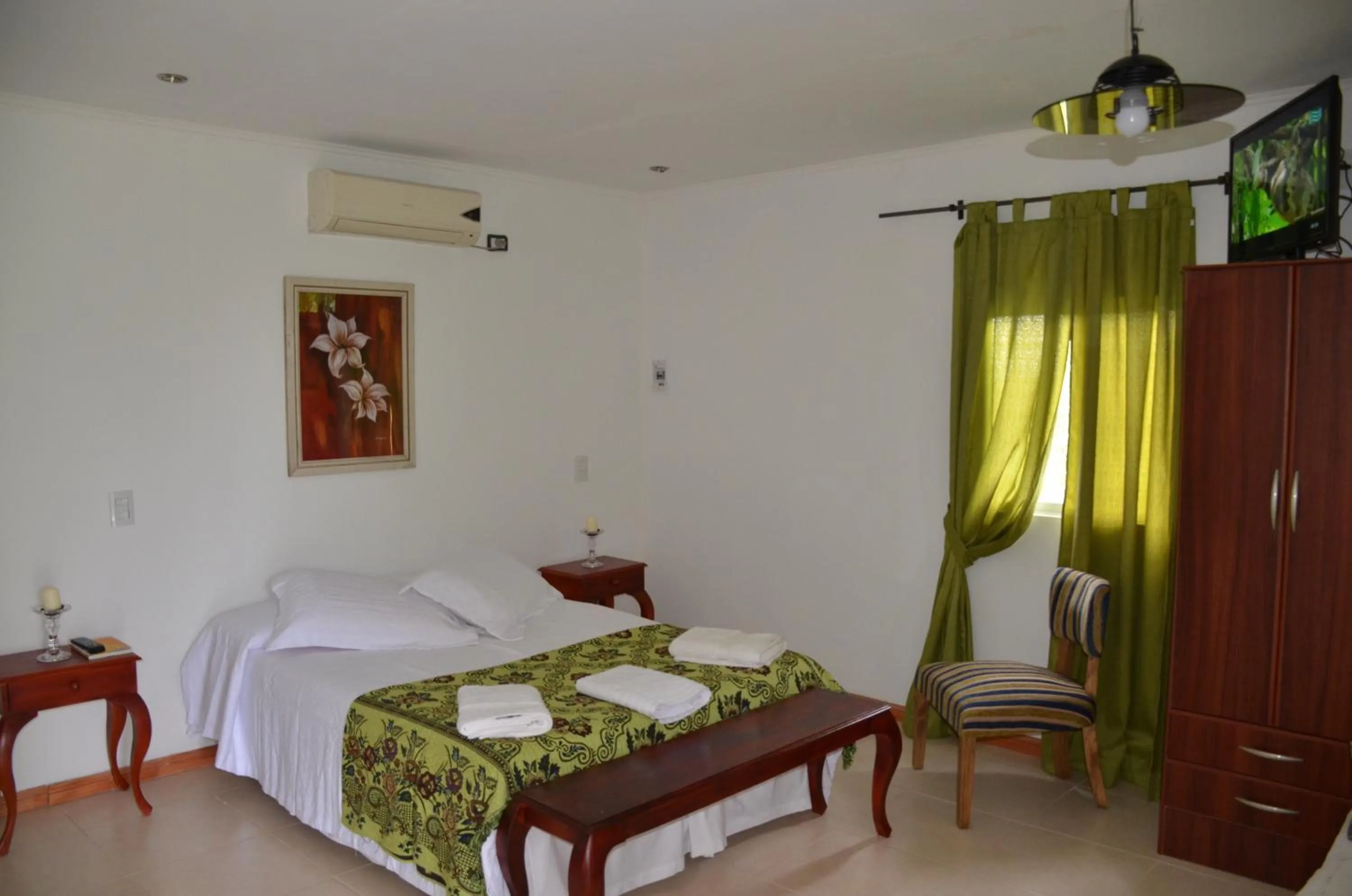 Photo of the whole room, Bed in Finca Fisterra