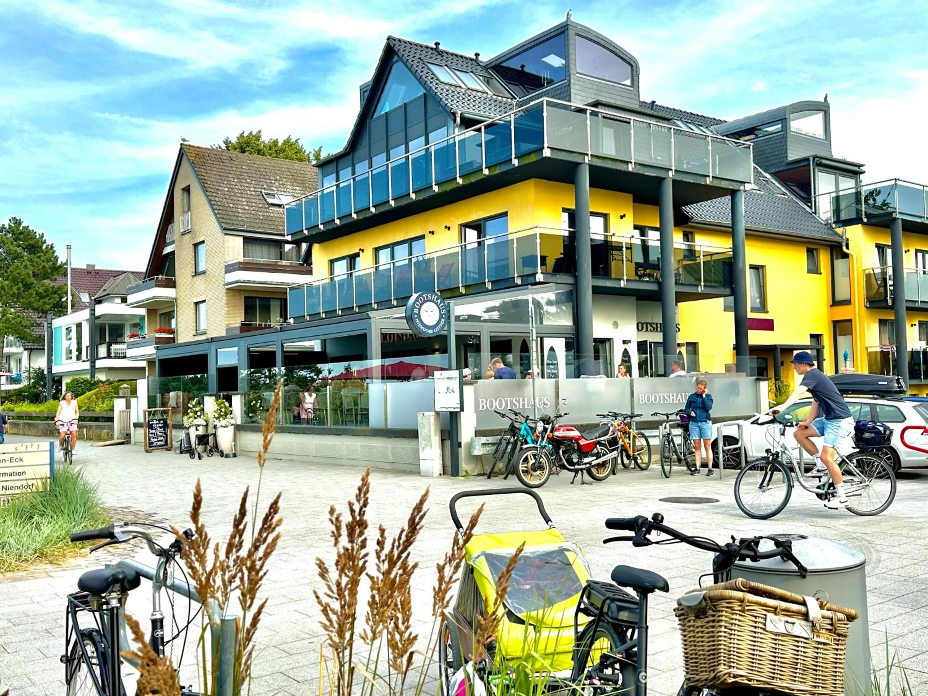 Property building in Seaside-Strandhotel