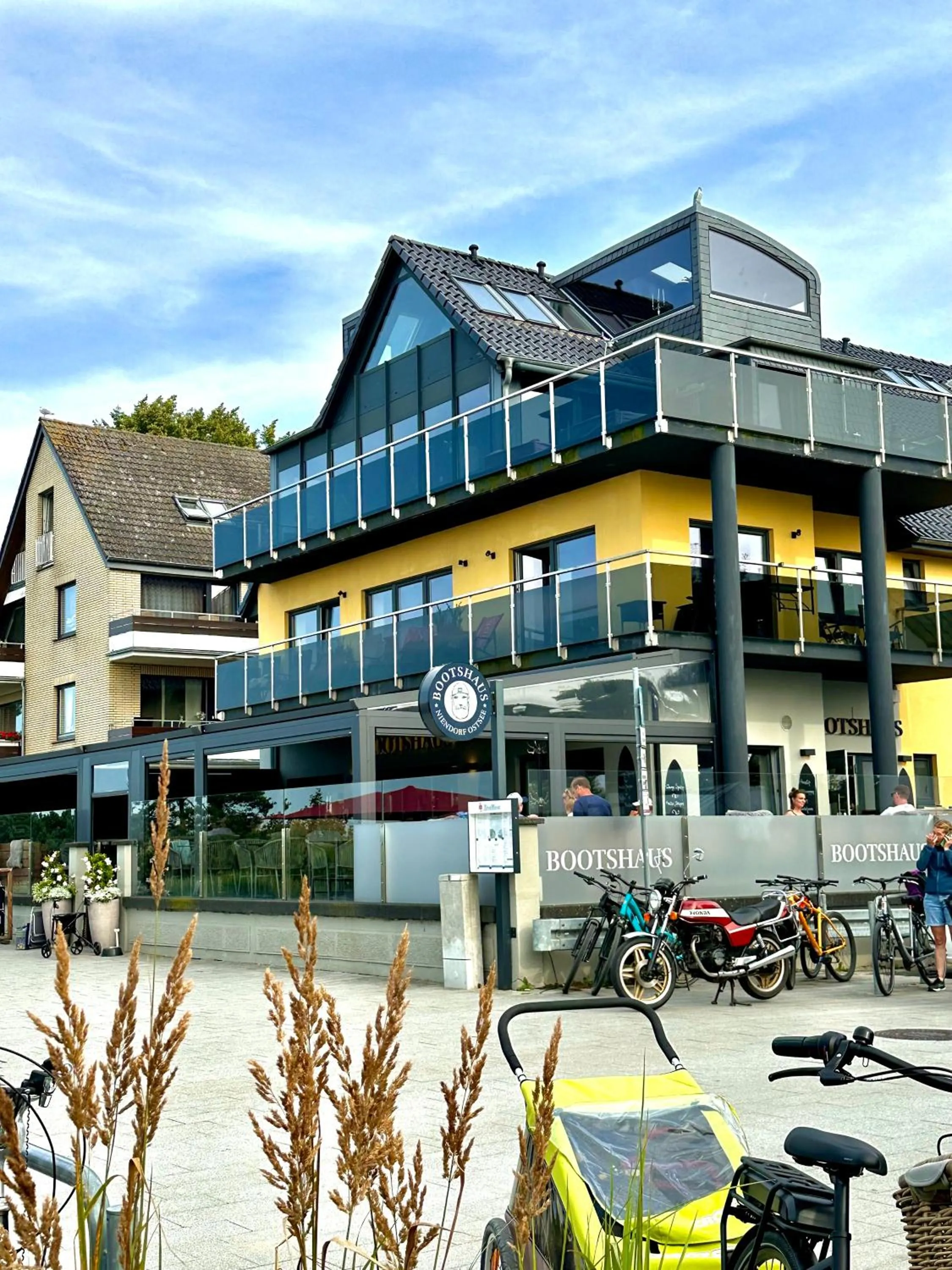 Property building in Seaside-Strandhotel