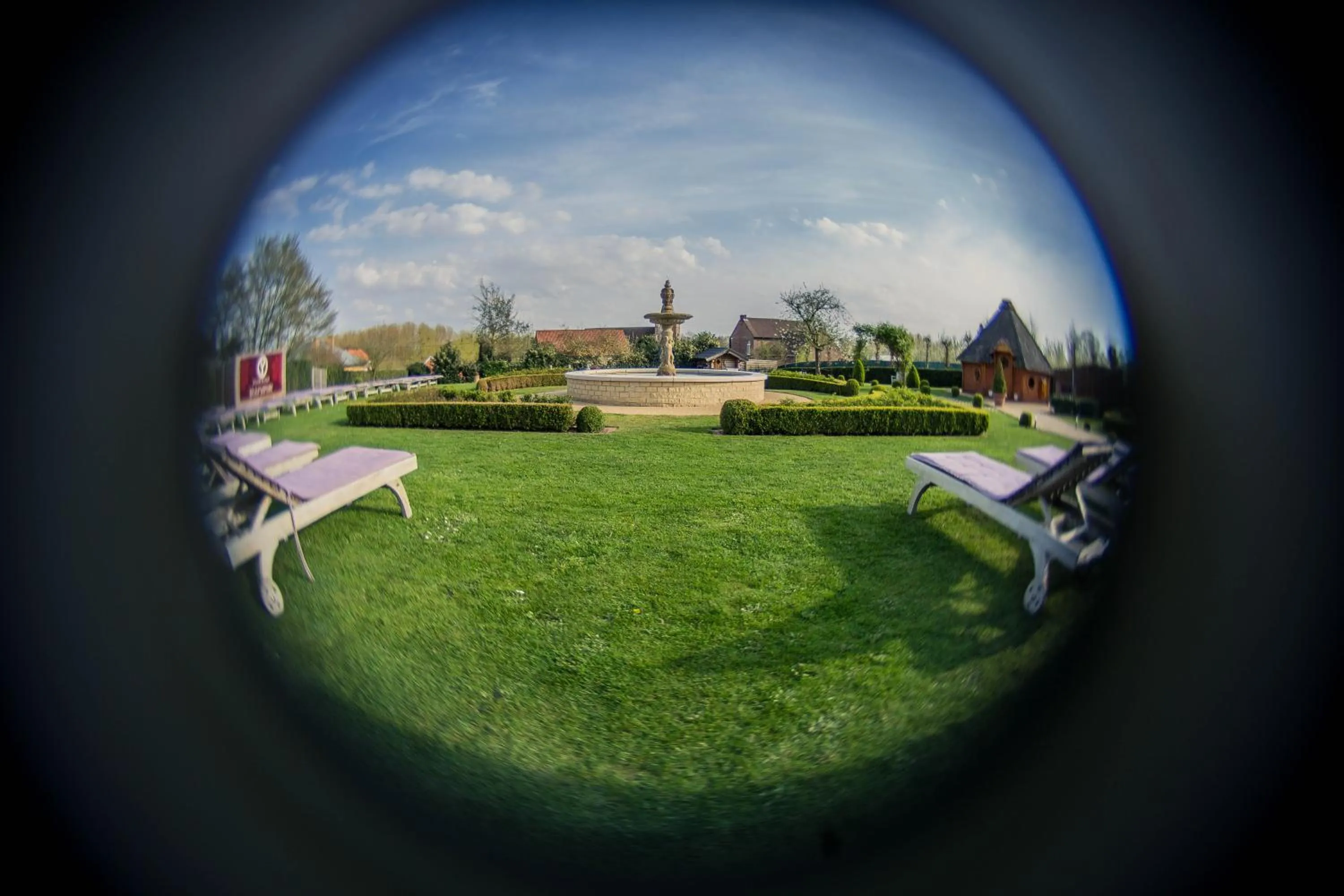 Garden in Hotel Gowell Kuur- en Wellness Yolande Buekers