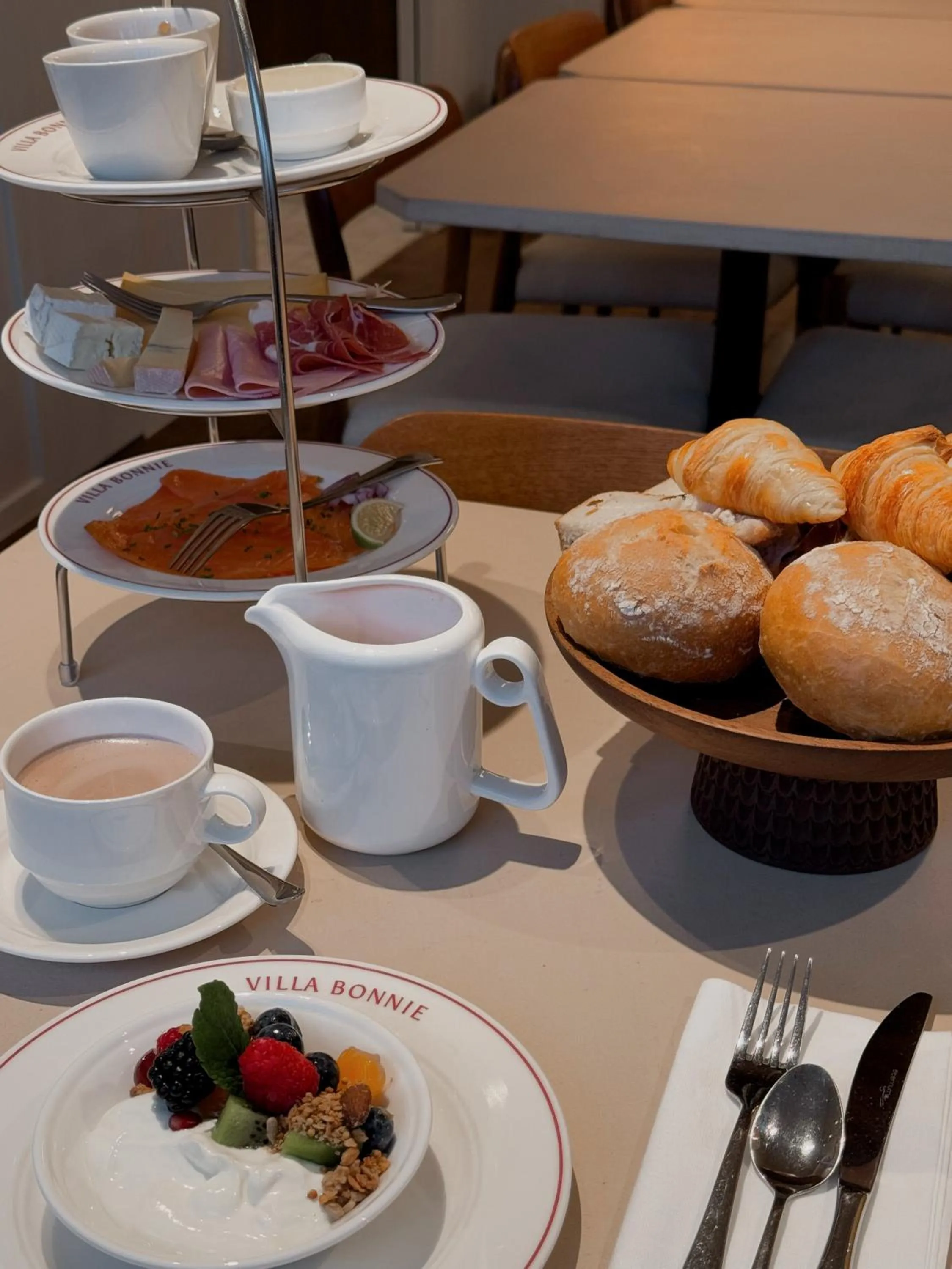 Breakfast in Hotel Villa Bonnie