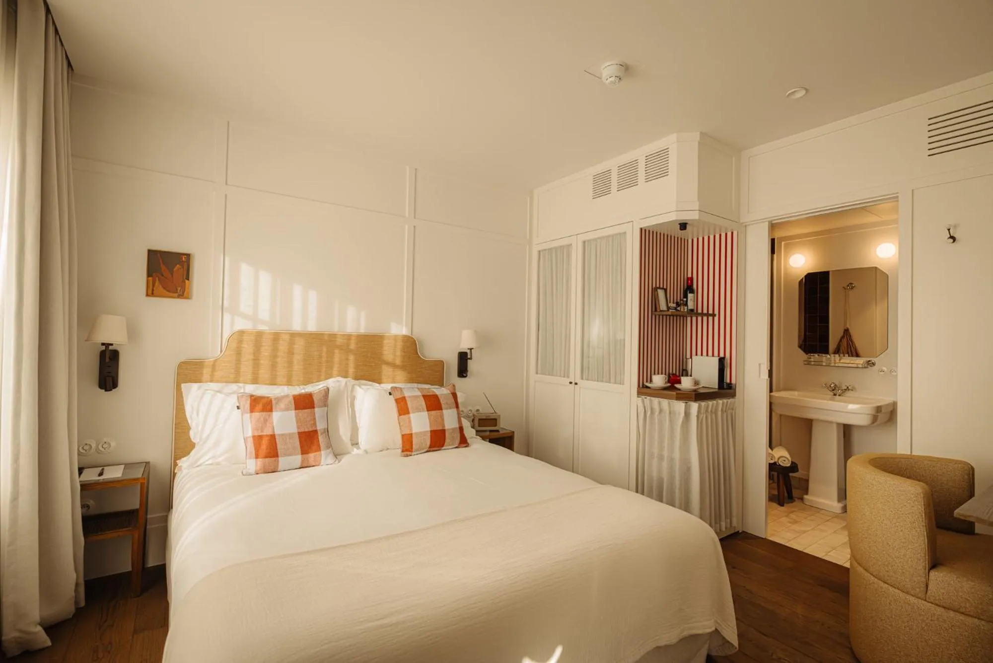 Bed in Hotel Villa Bonnie