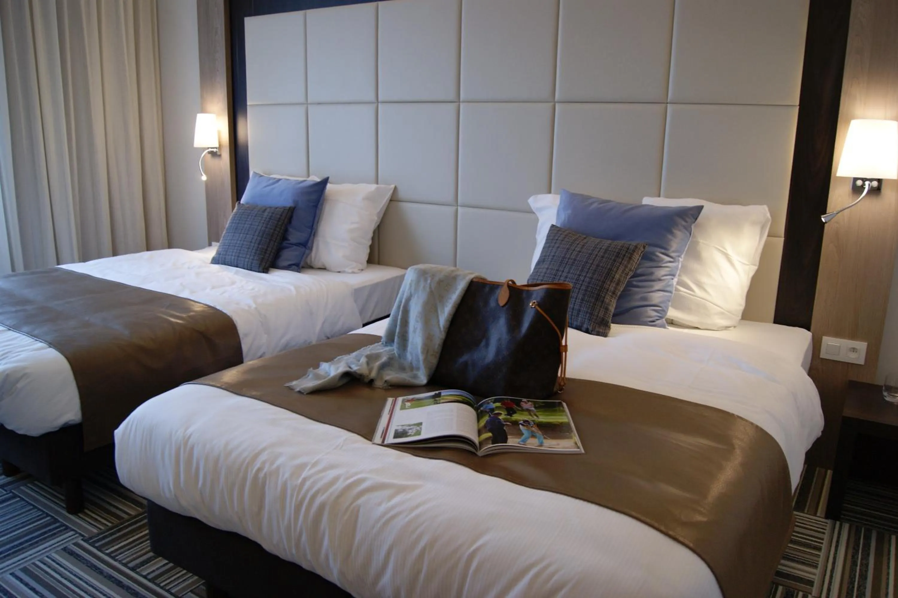 Bed in Hotel Malpertuus