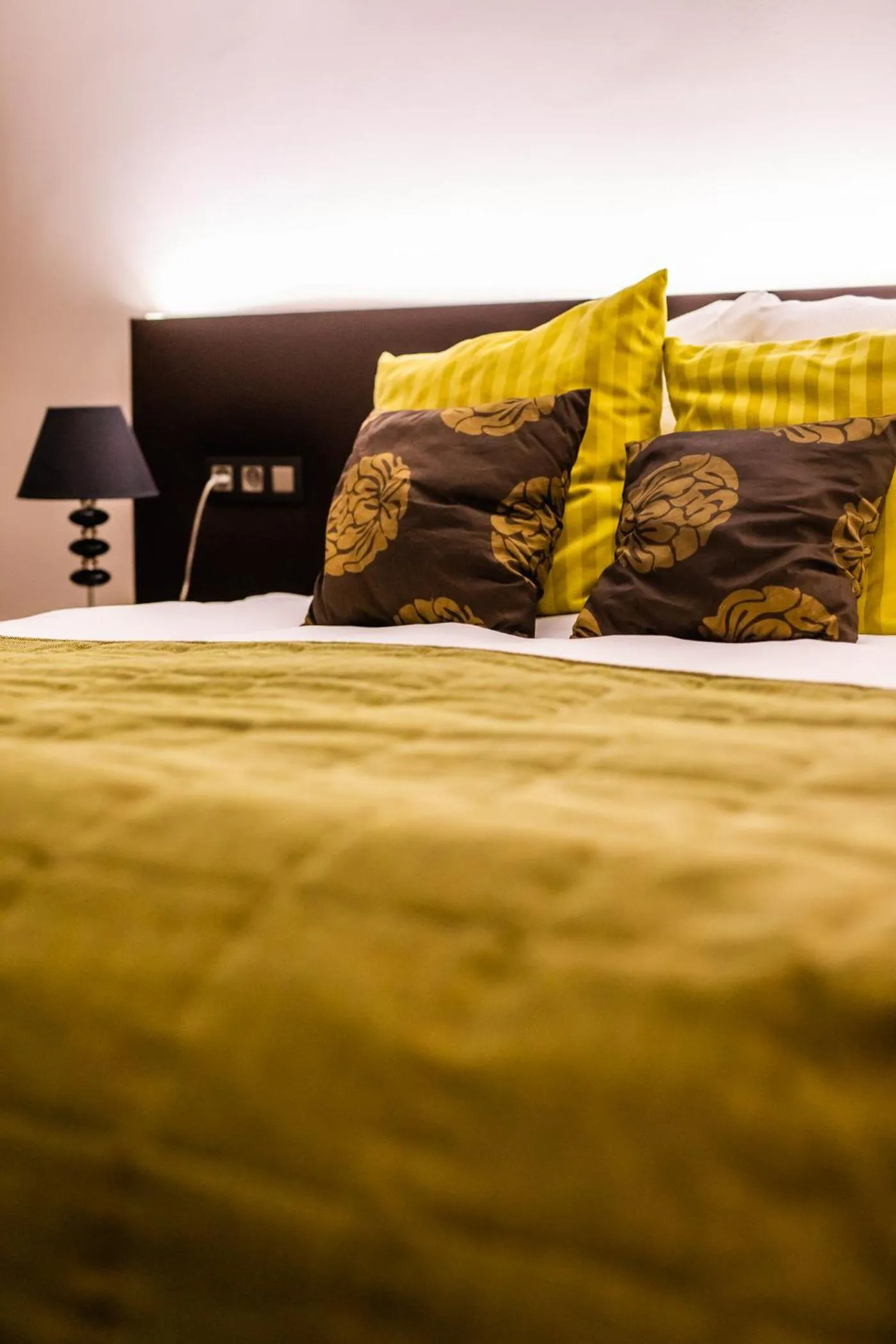 Decorative detail, Bed in Hotel Malpertuus