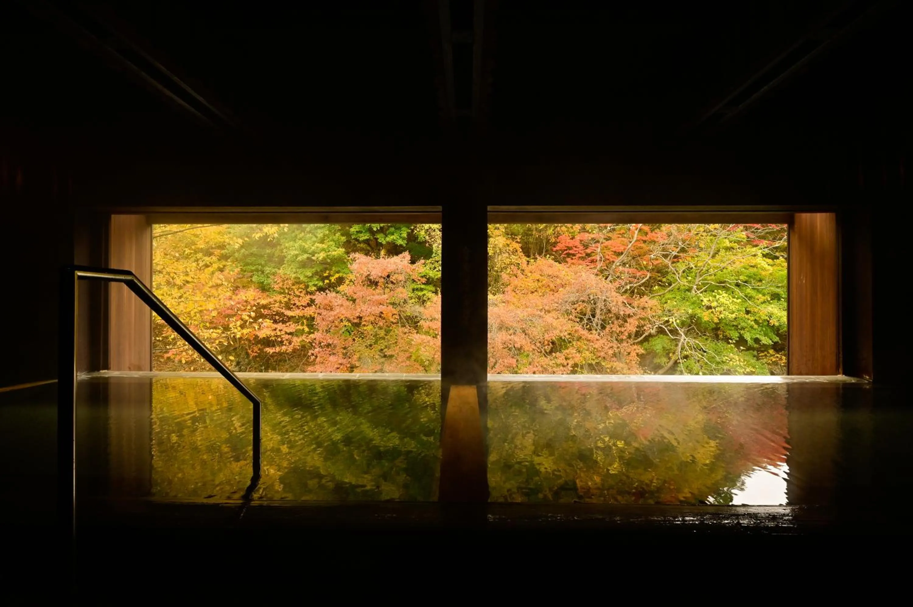 Hot Spring Bath in Yuze Hotel