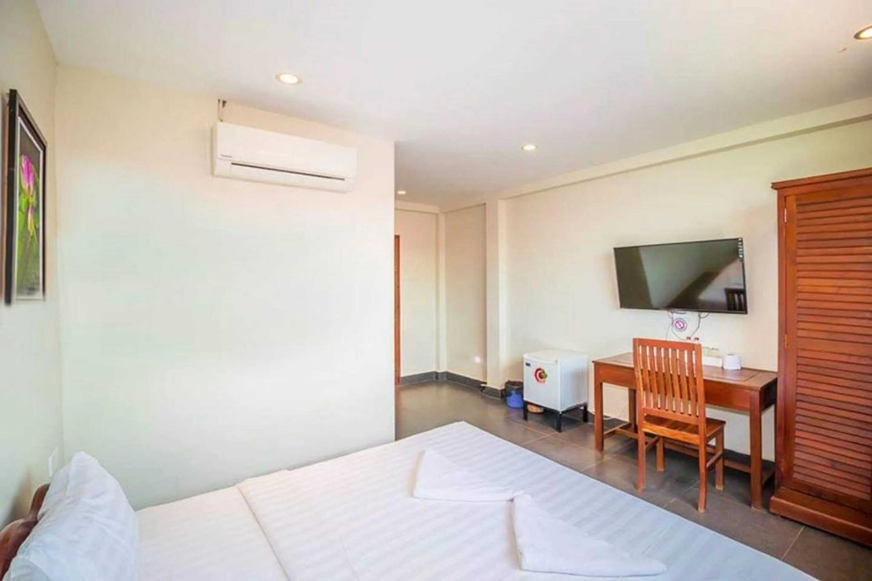 Bedroom, Bed in Le Water Villa