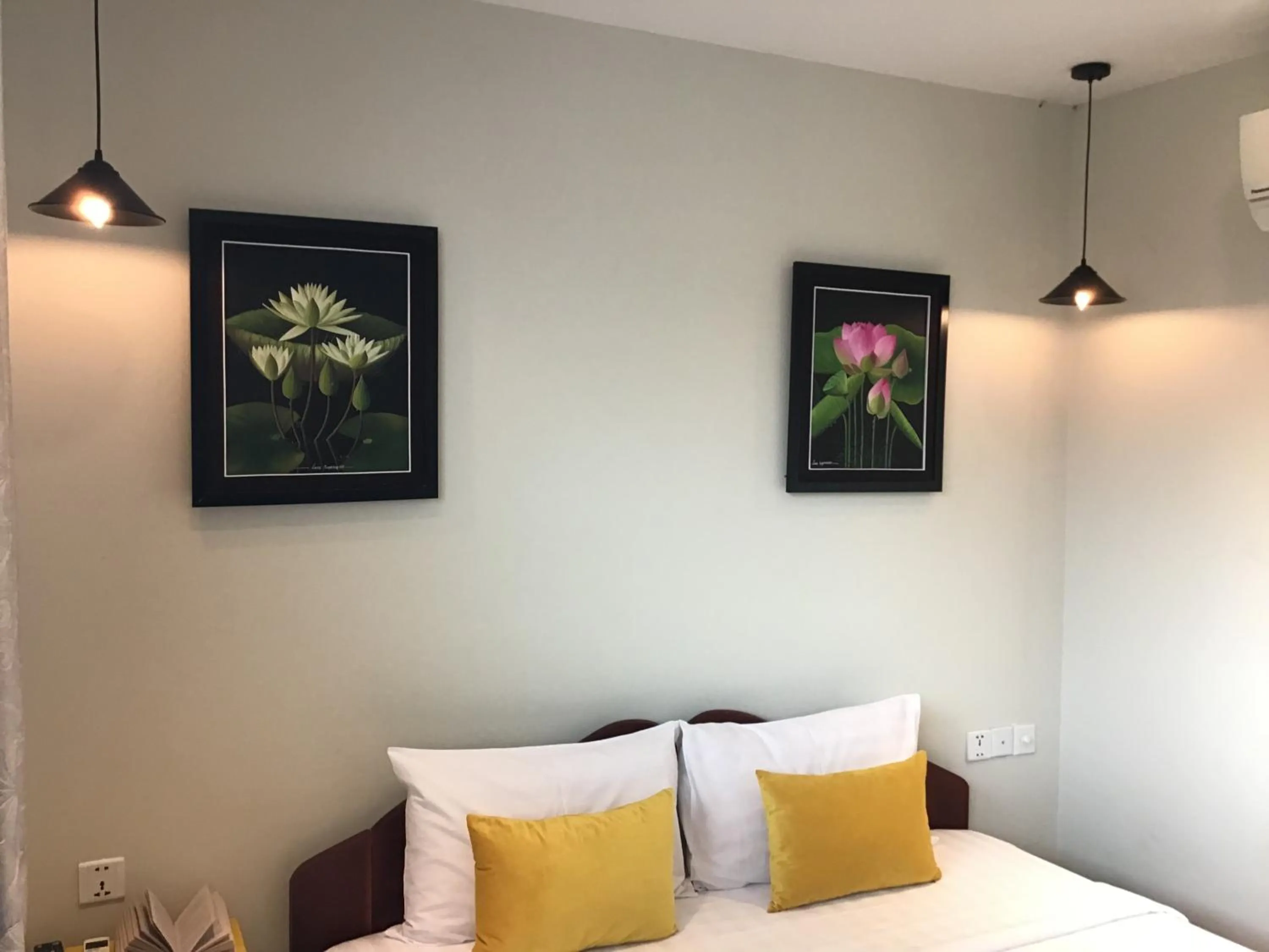 Bedroom, Bed in Le Water Villa