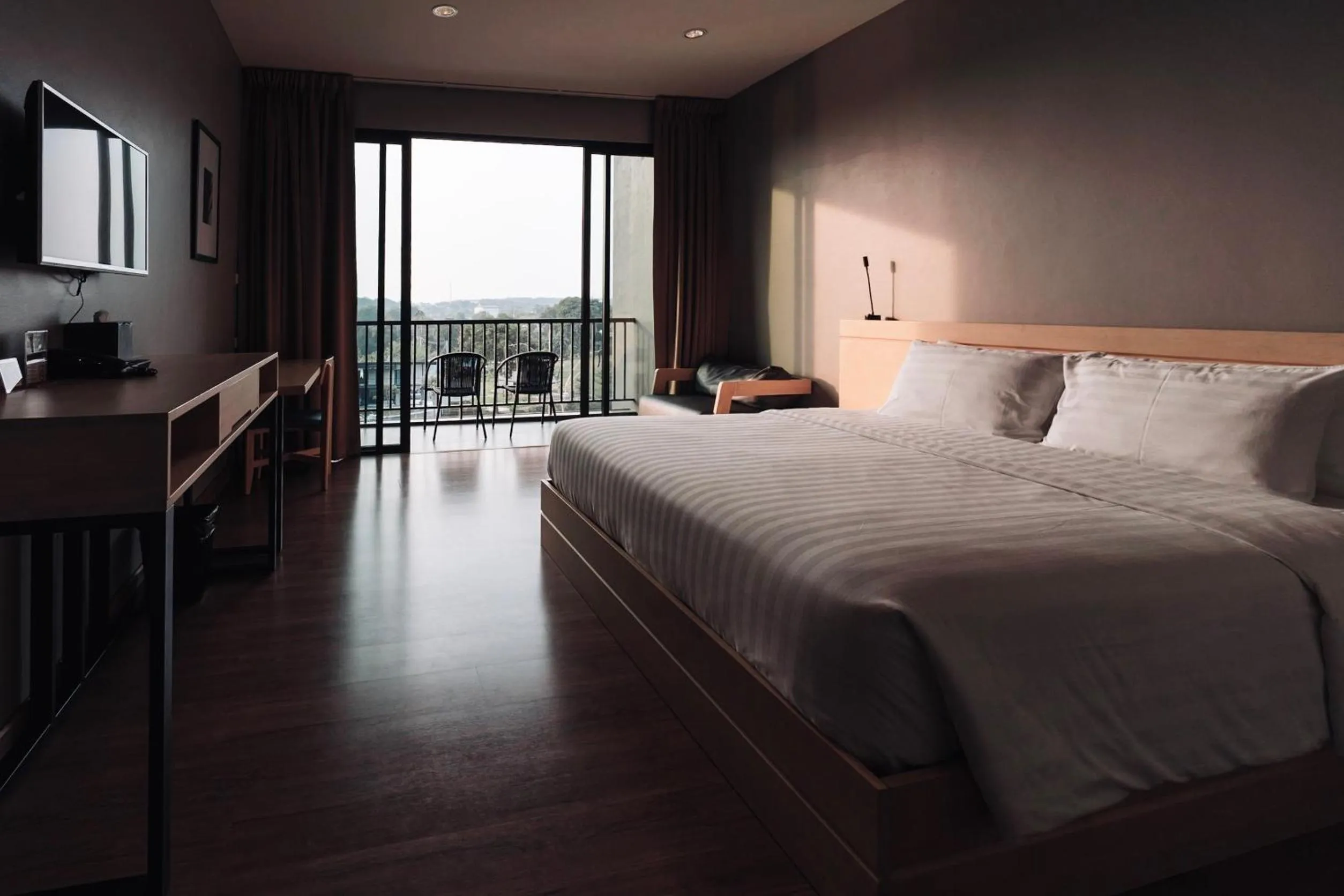 Bed in Riverawan Hotel