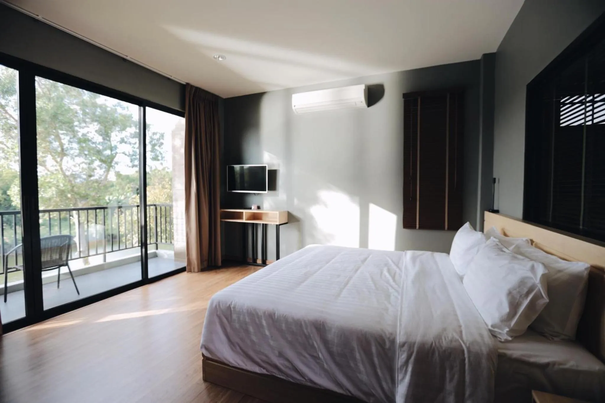 Bed in Riverawan Hotel