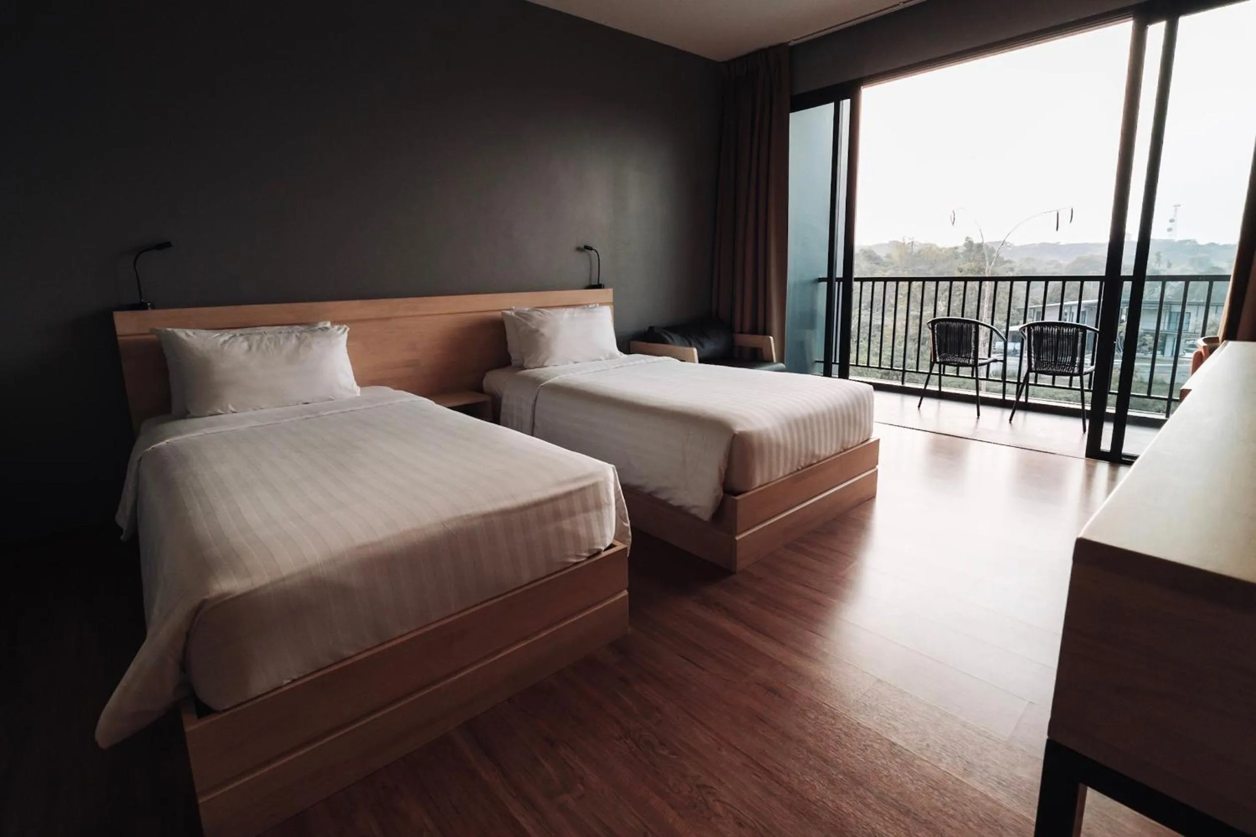 Bed in Riverawan Hotel