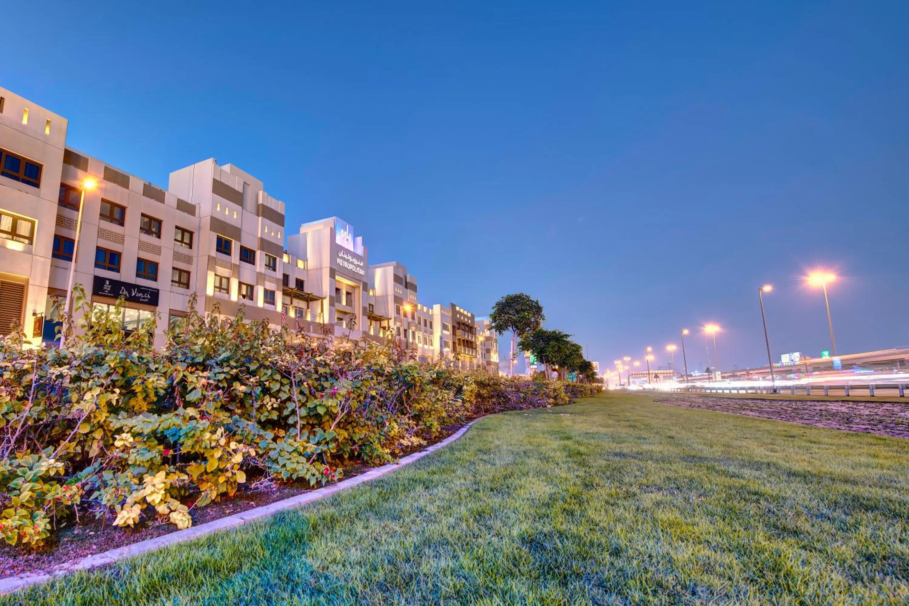 Property building in Metropolitan Hotel Dubai