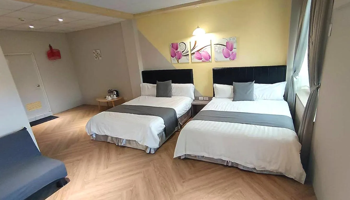 Bedroom, Bed in Light Shadow