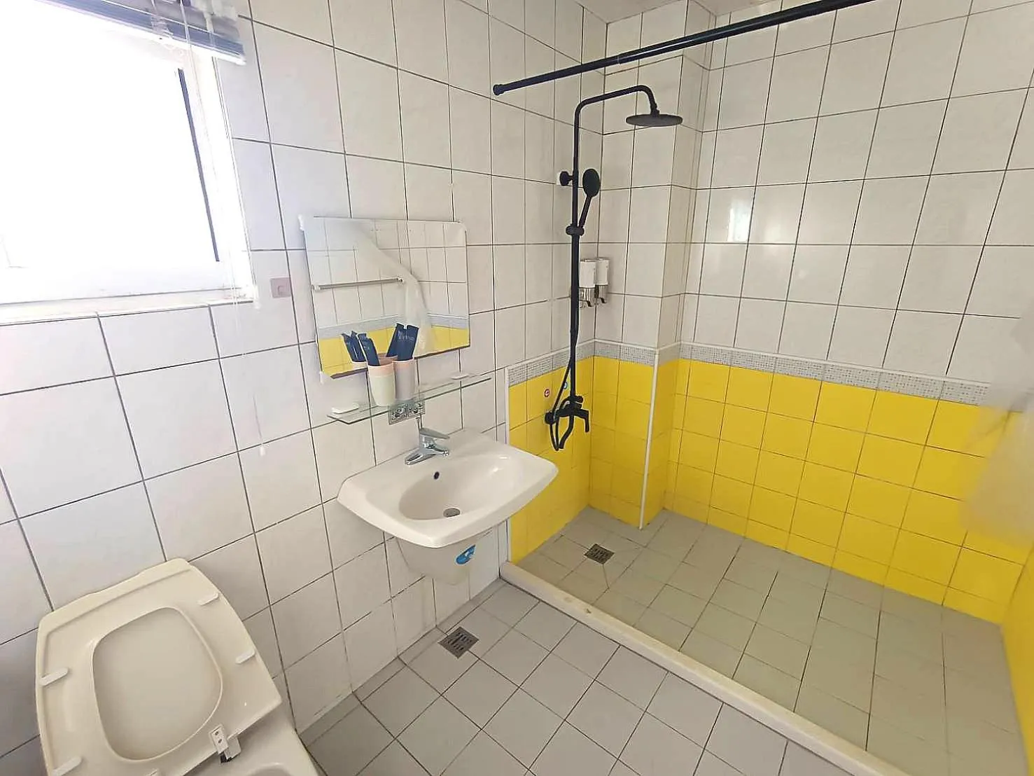 Toilet in Light Shadow