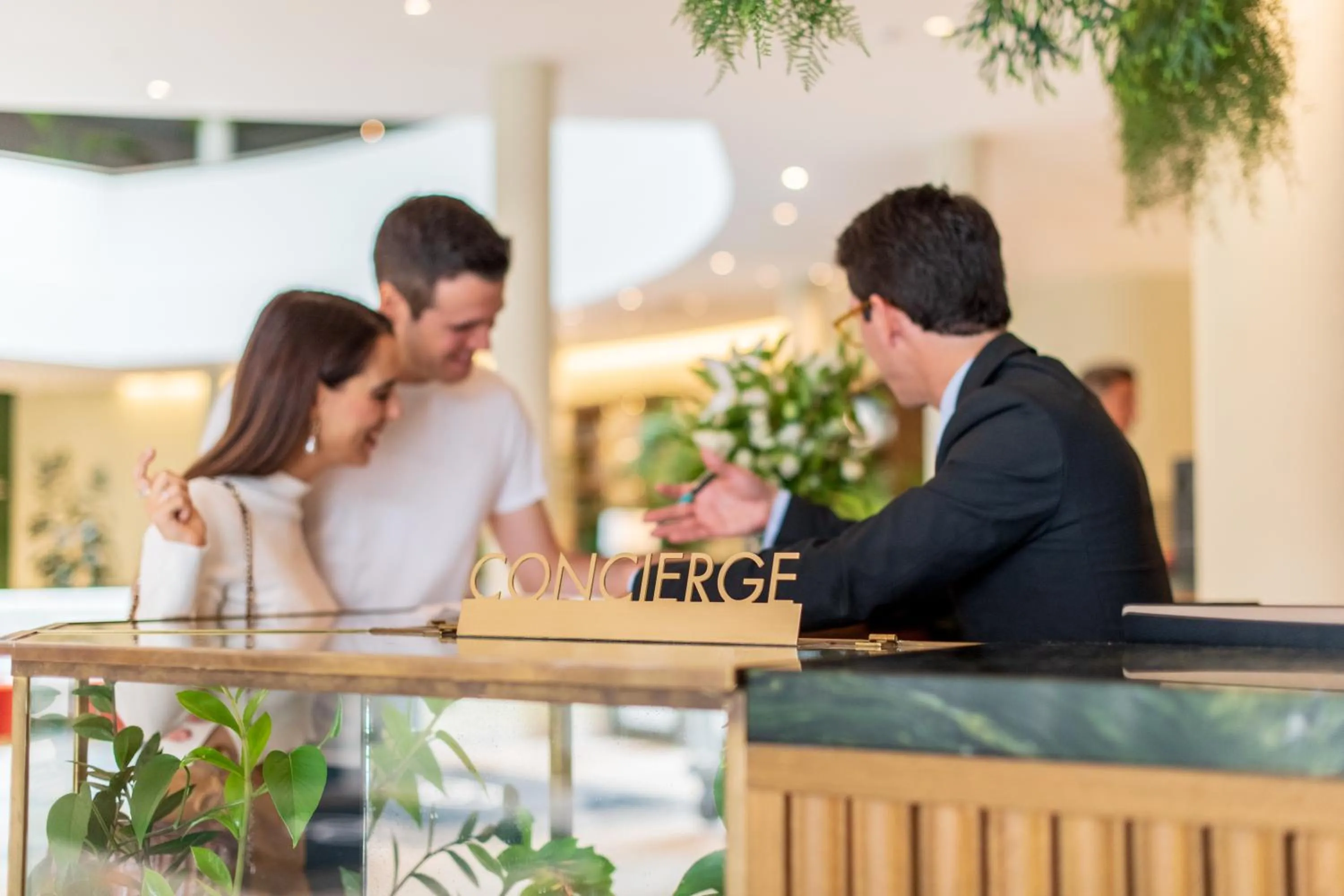 concierge in Sofitel Brussels Europe