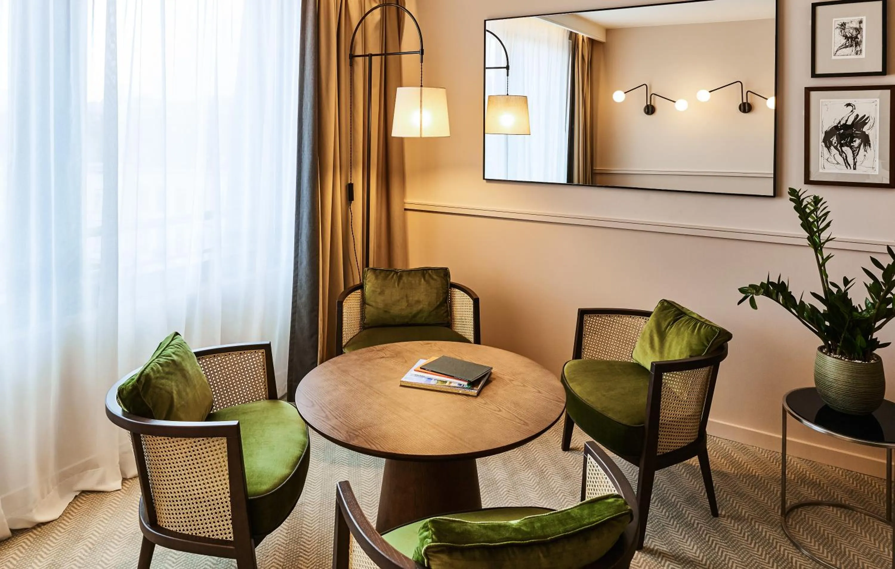 Living room in Sofitel Brussels Europe