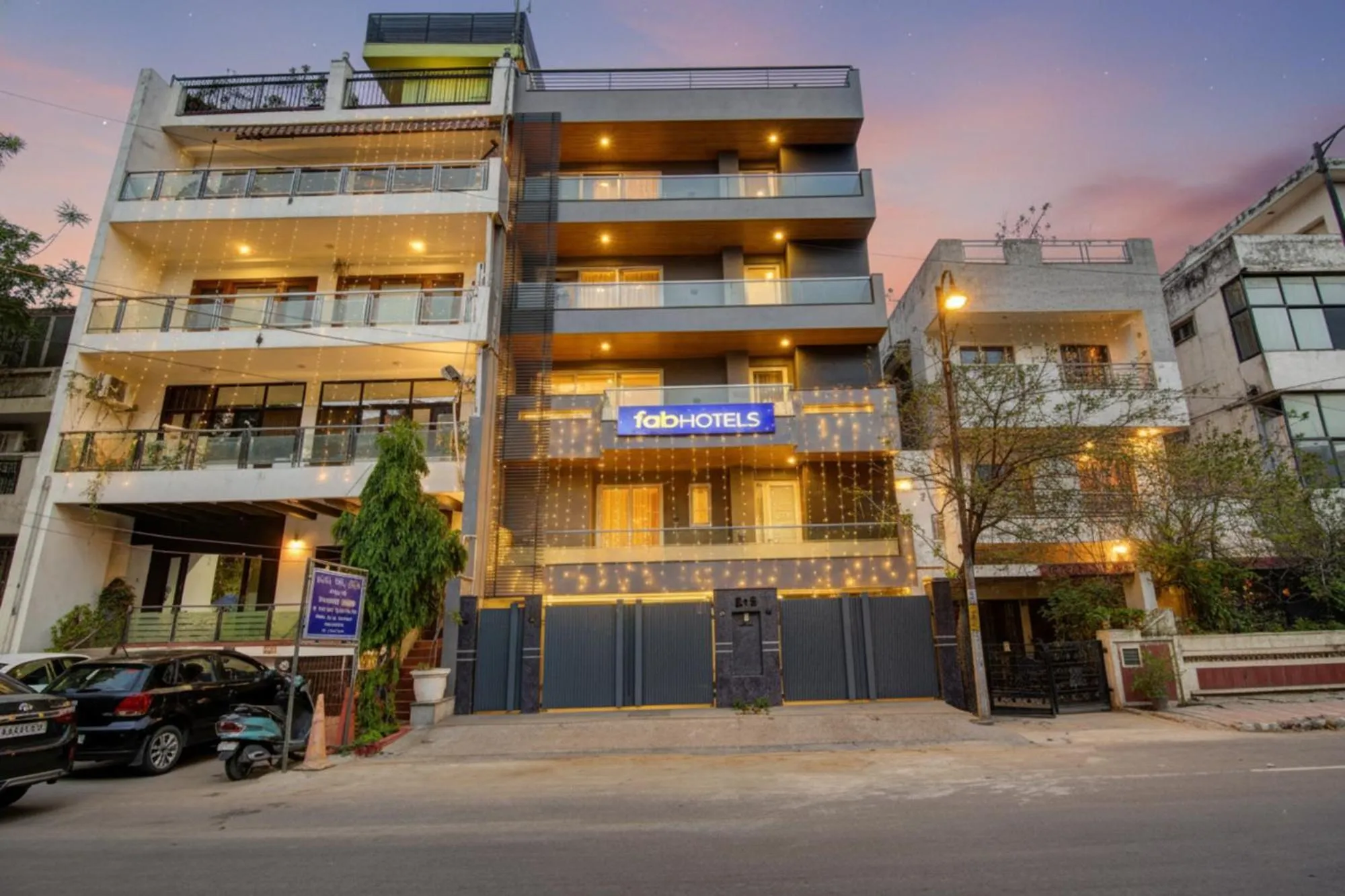Facade/entrance in FabHotel Exotica Greenpark