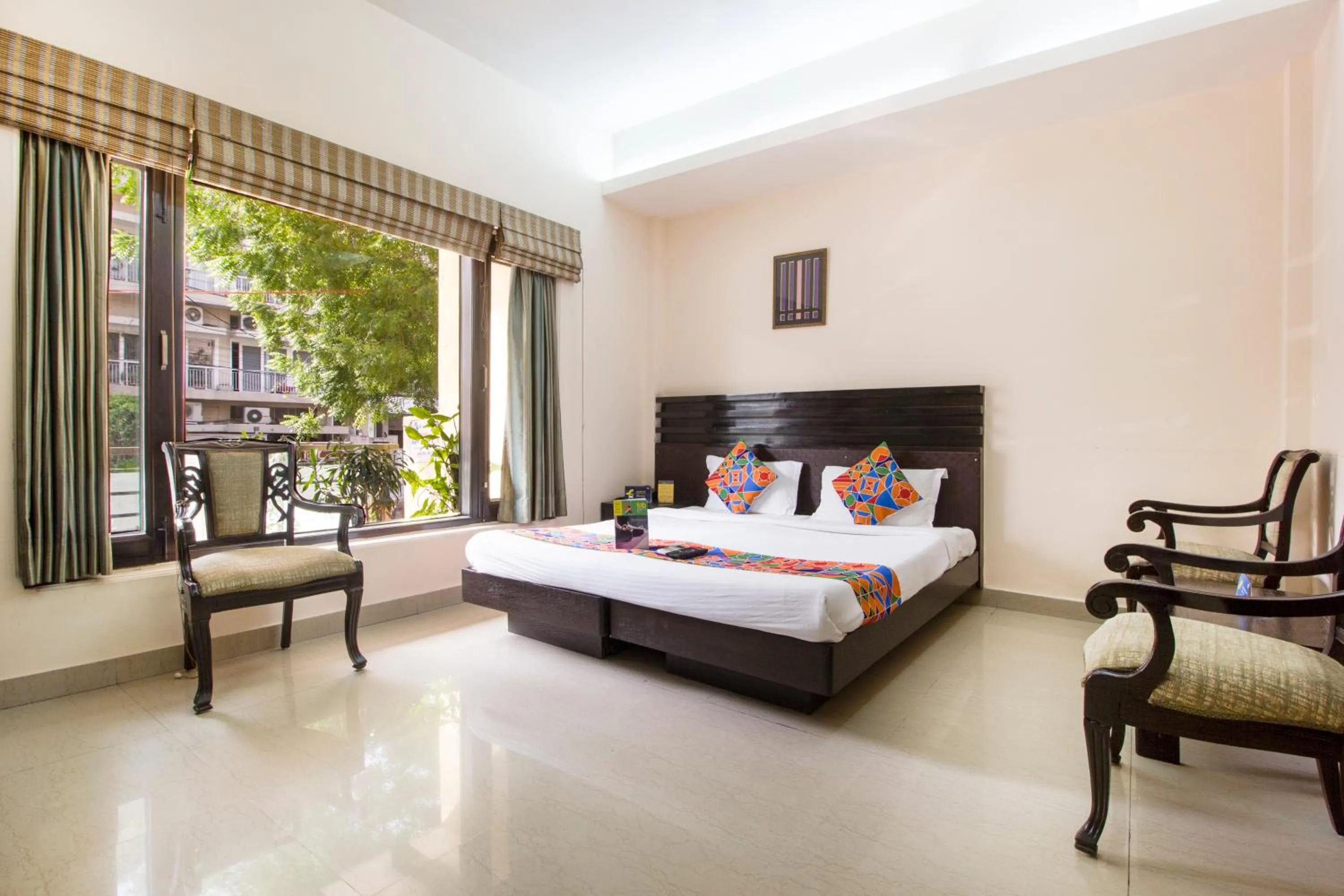 Property building, Bed in FabHotel Exotica Greenpark