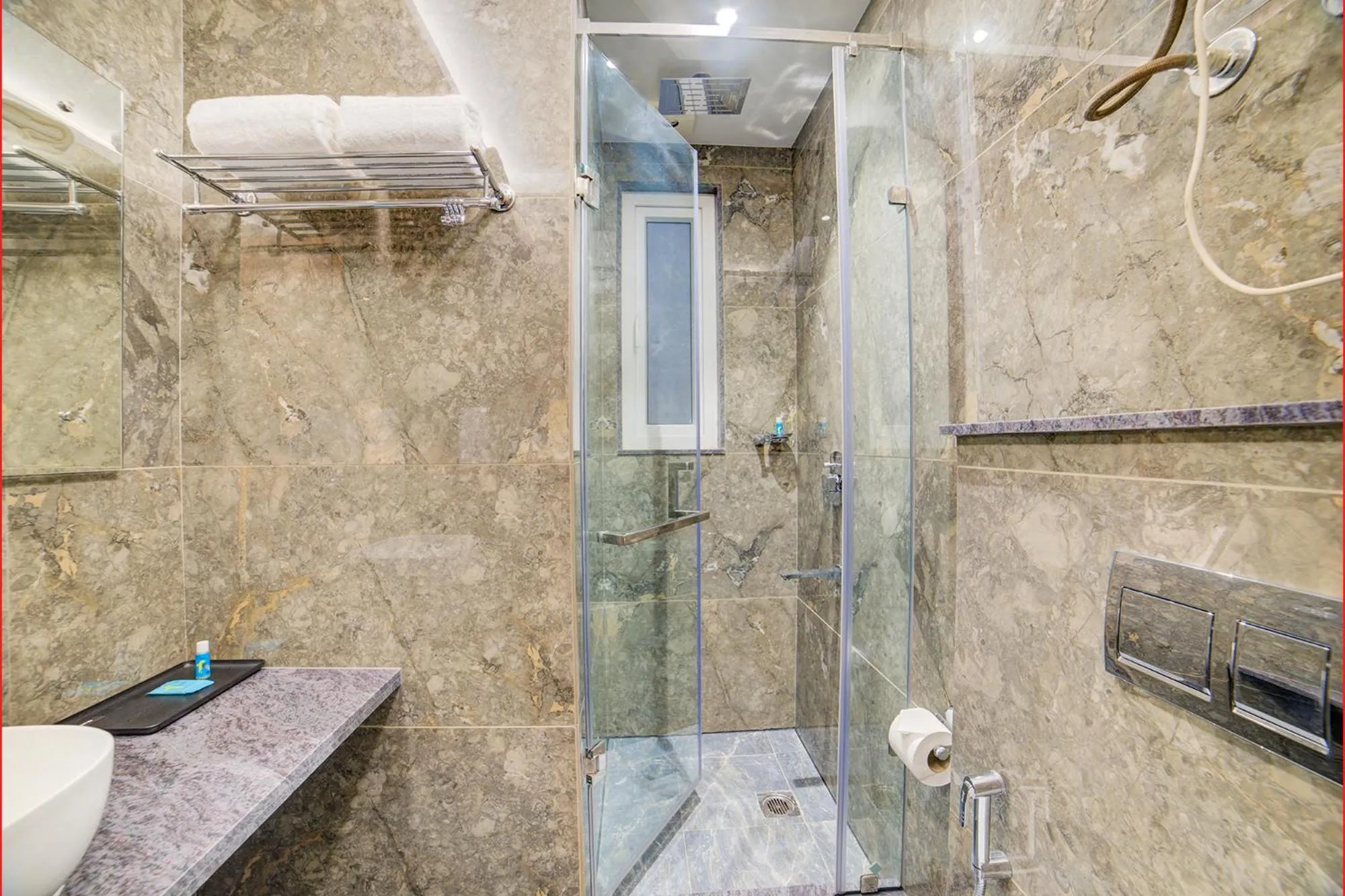 Bathroom in FabHotel Exotica Greenpark