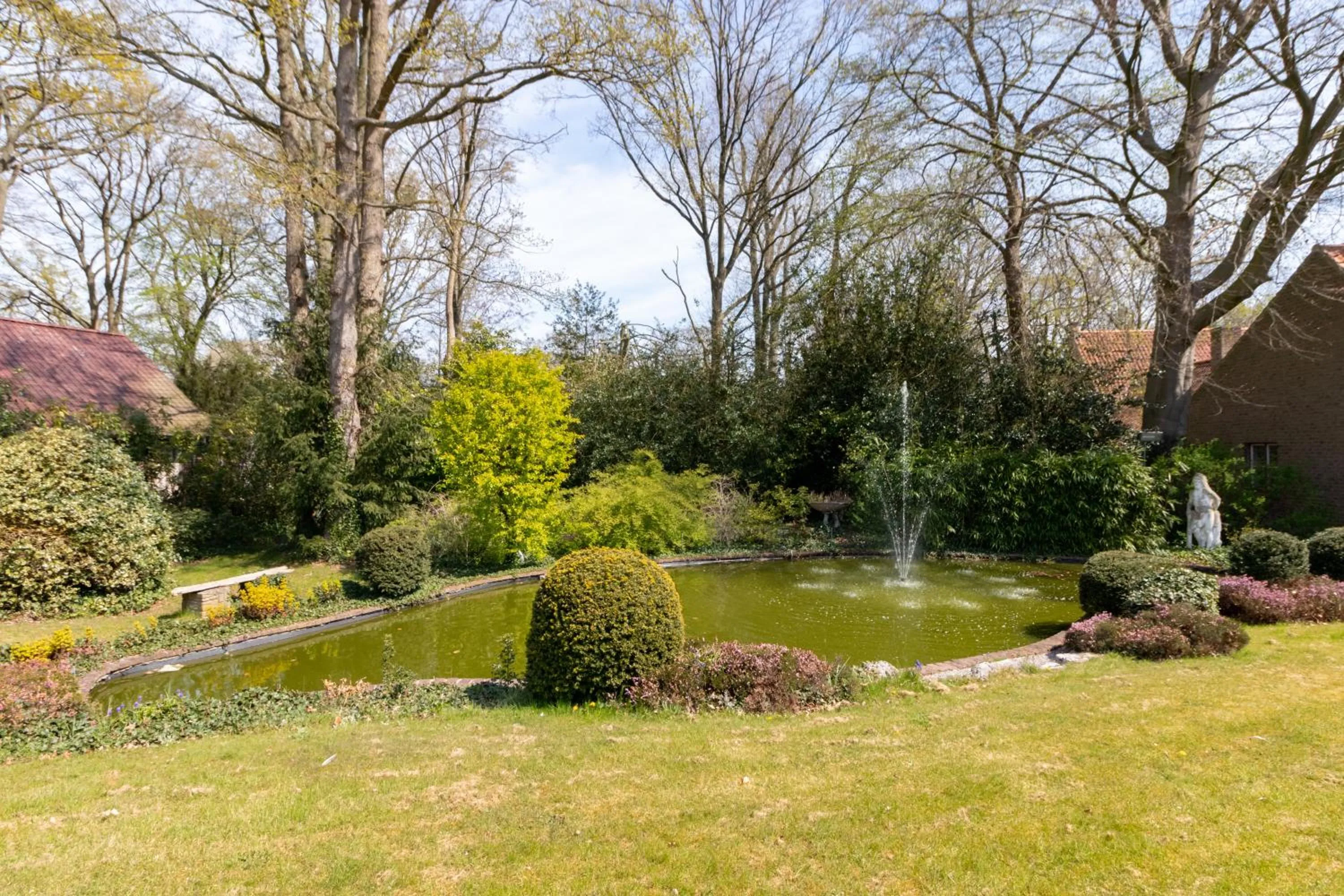 Garden in Hotel Torenhof