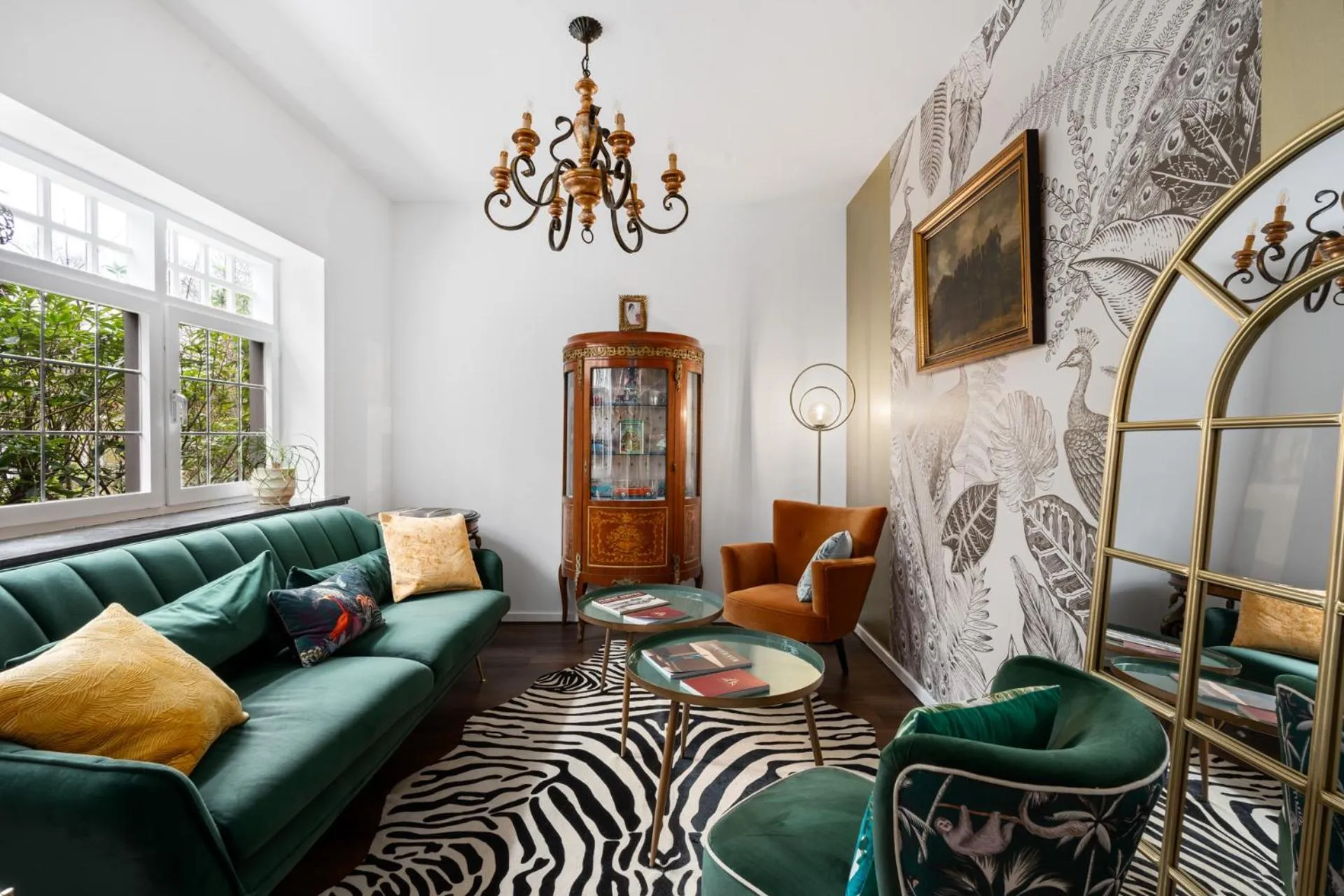 Communal lounge/ TV room in Hotel Torenhof