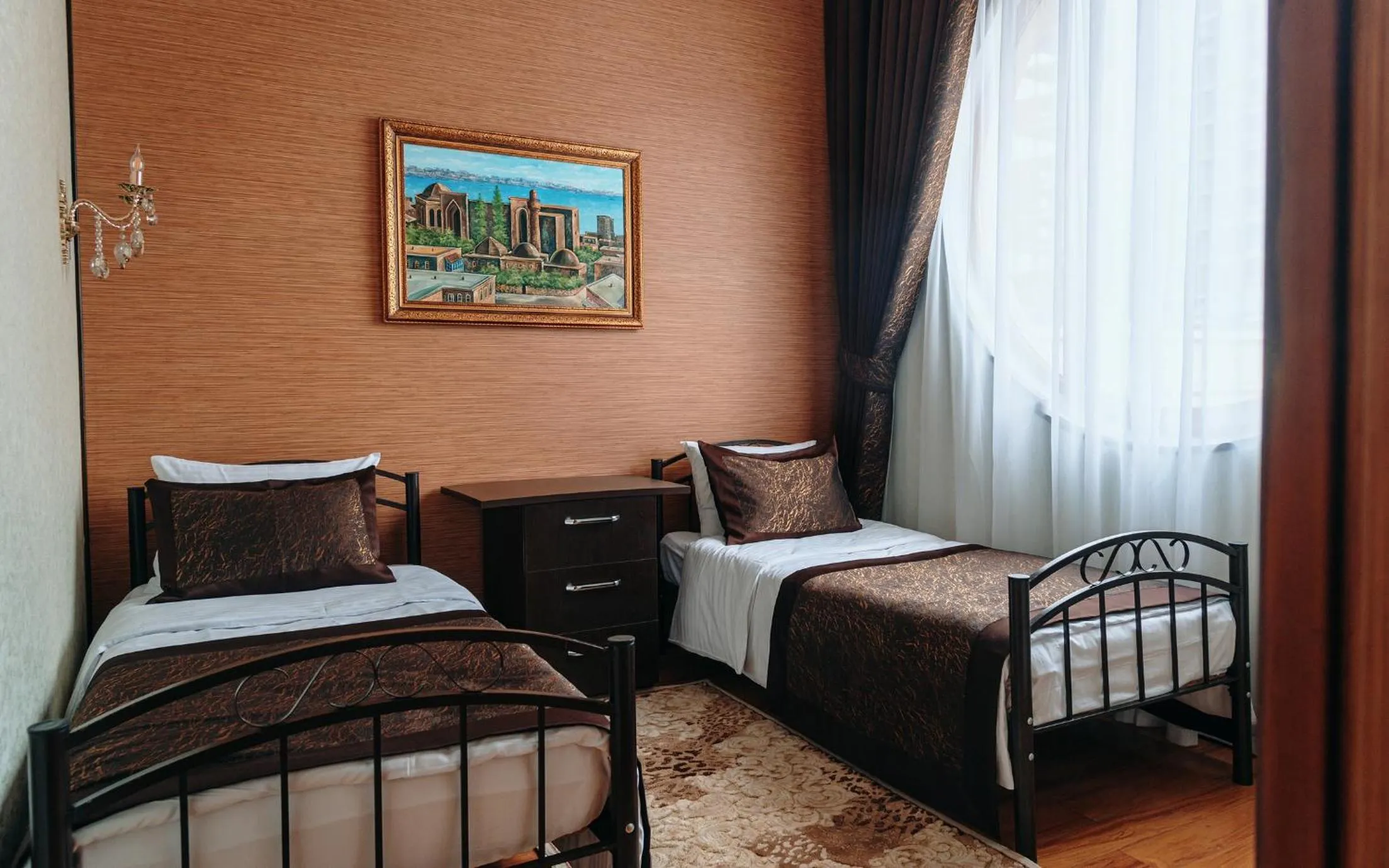 Bed in Bayil Breeze Hotel & Restaurant
