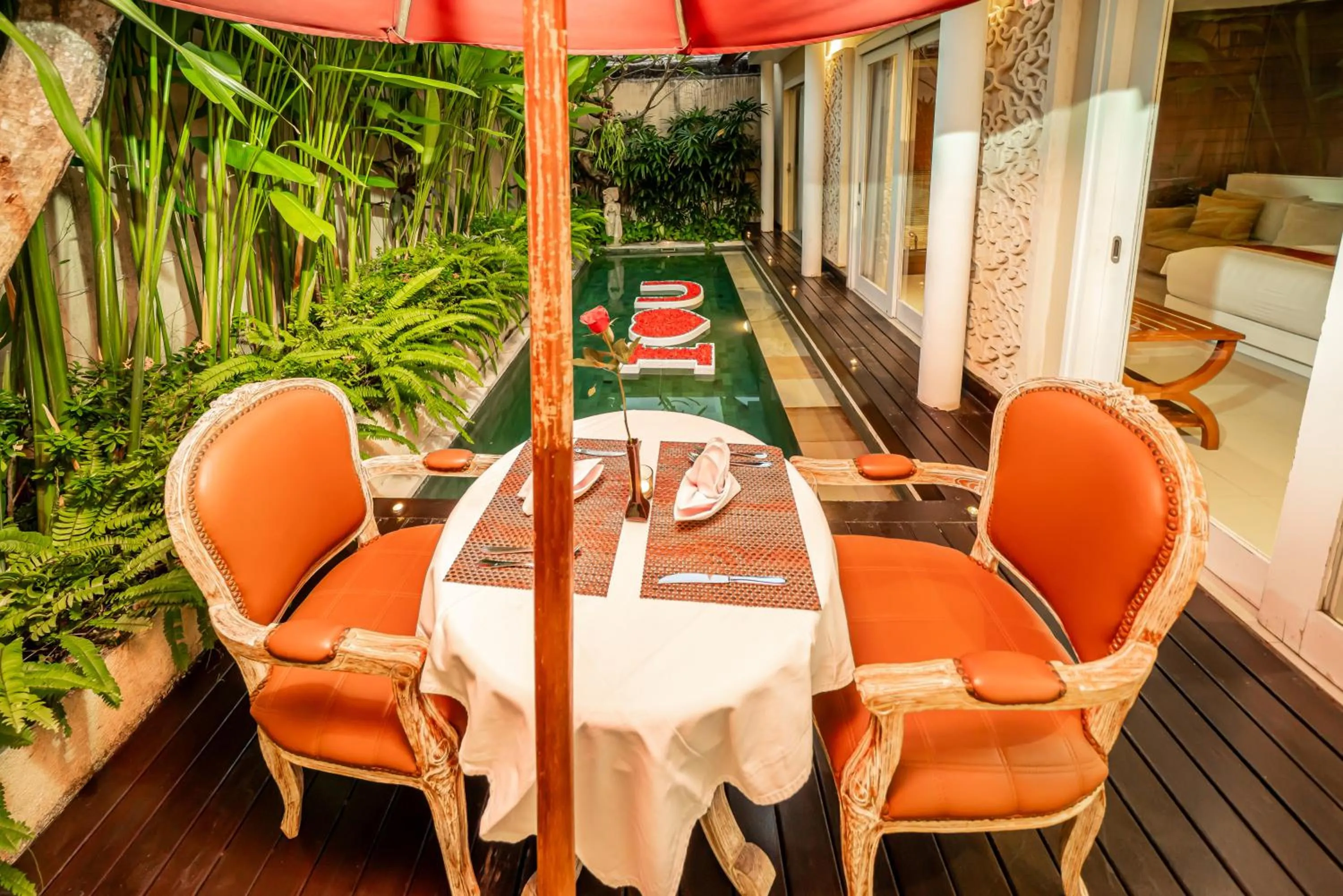 Swimming pool in Sithala Villa Seminyak