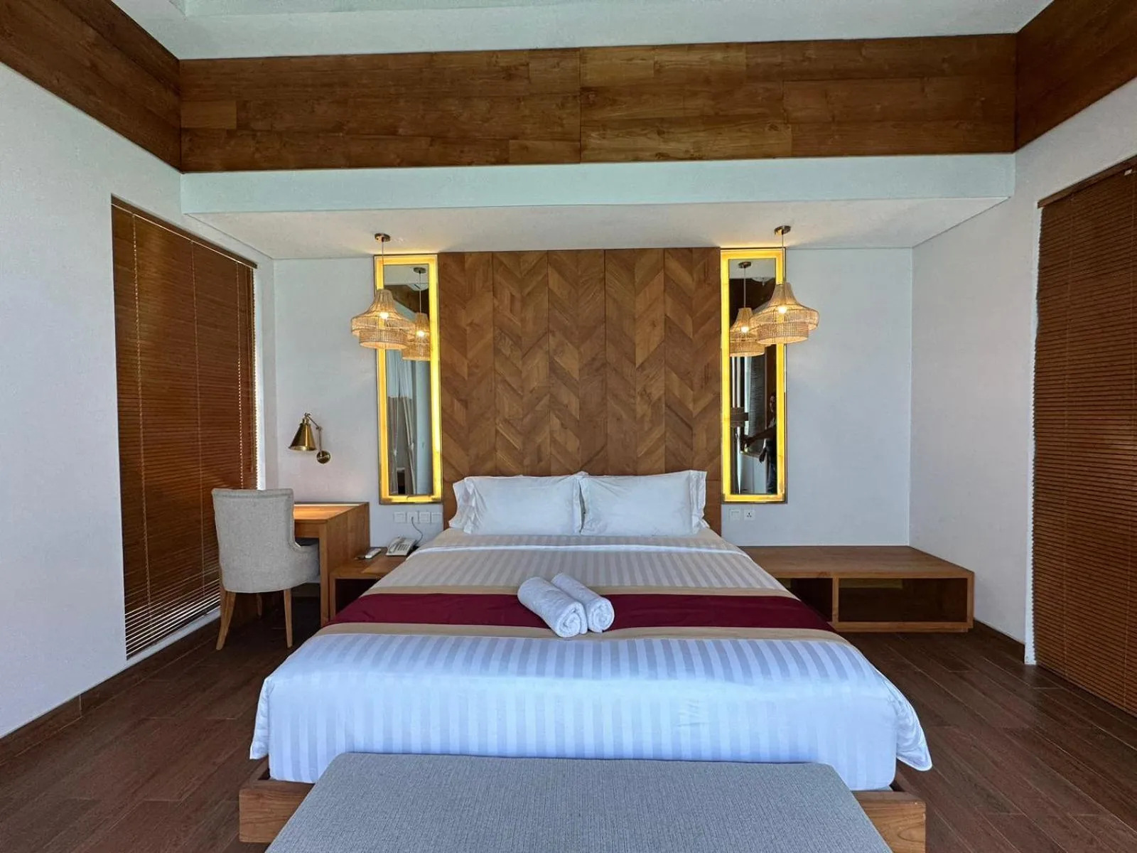 Bed in Sithala Villa Seminyak