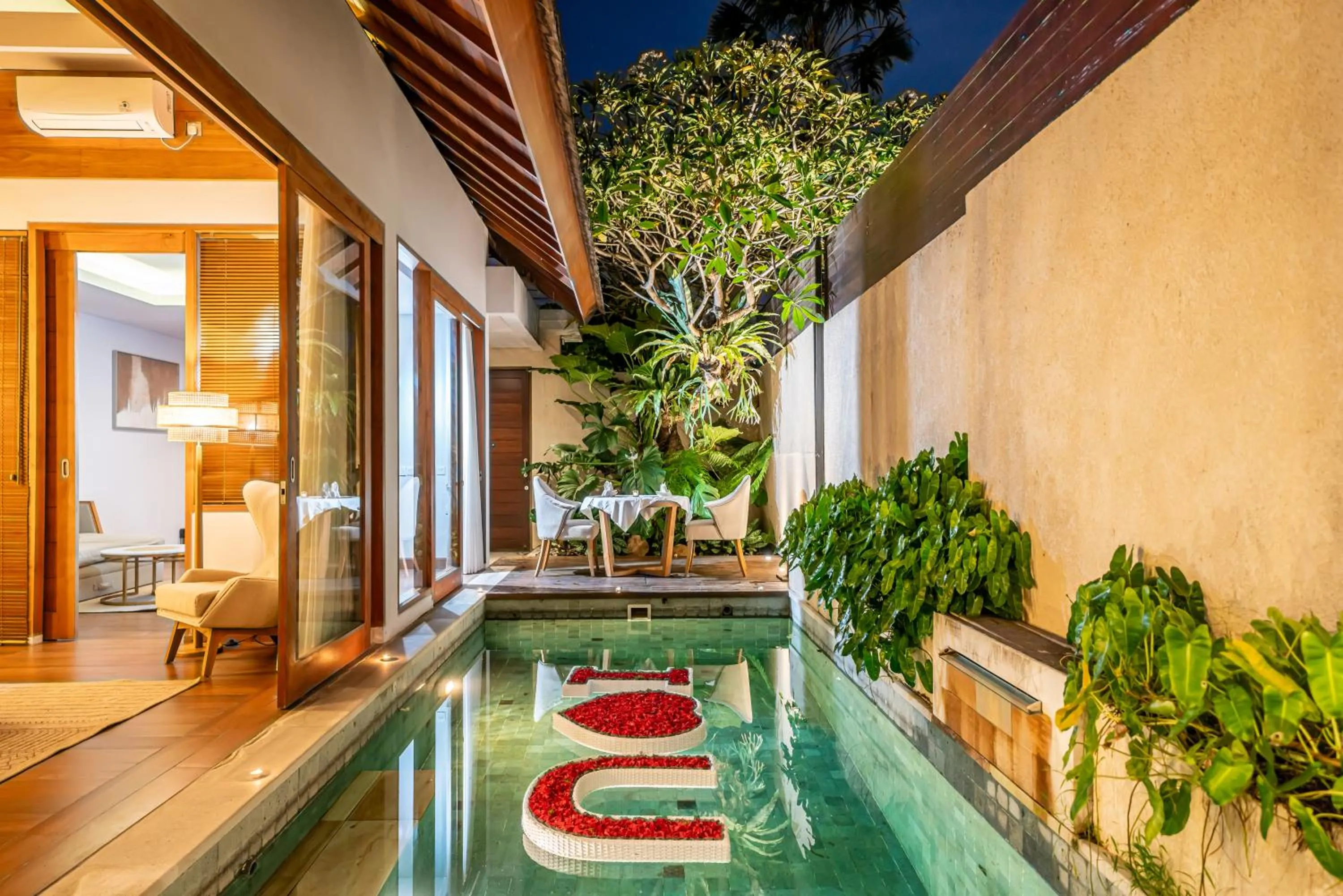 Swimming pool in Sithala Villa Seminyak