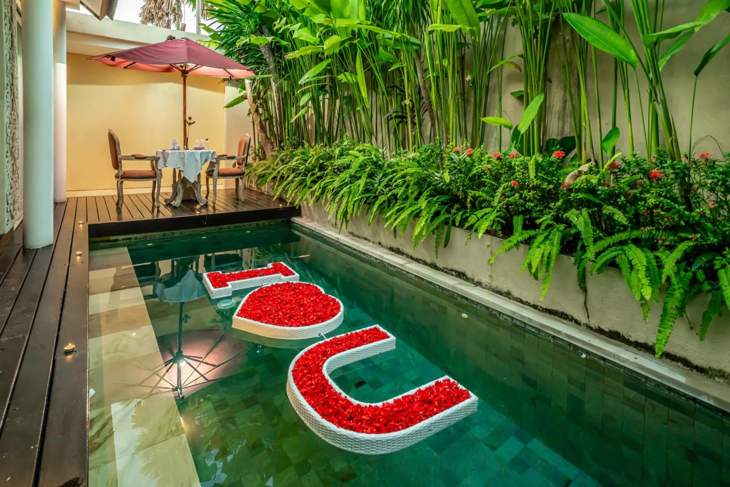 Swimming pool in Sithala Villa Seminyak