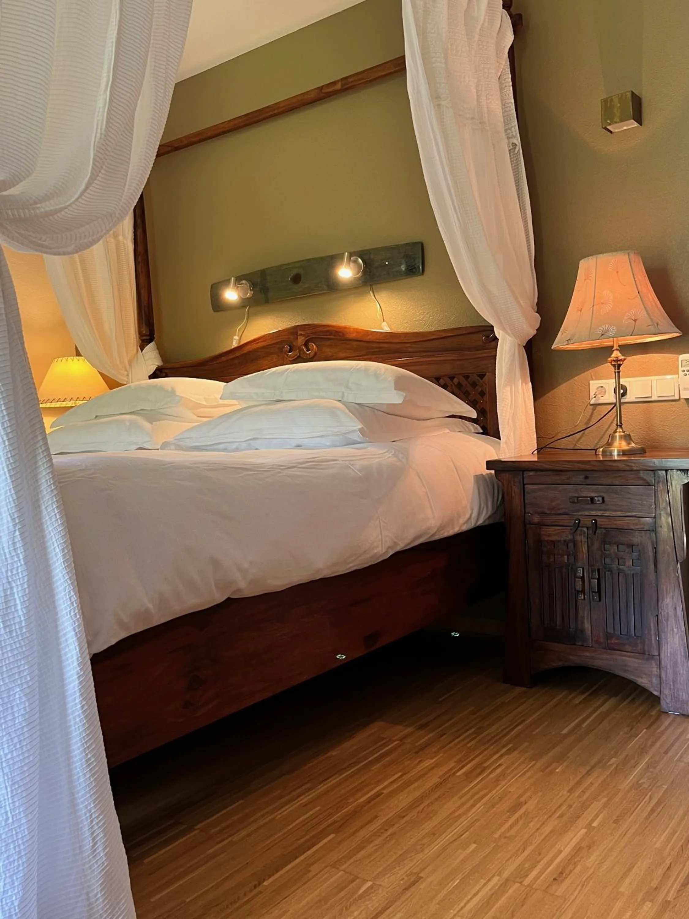 Bed in GästeHaus Auler Hof