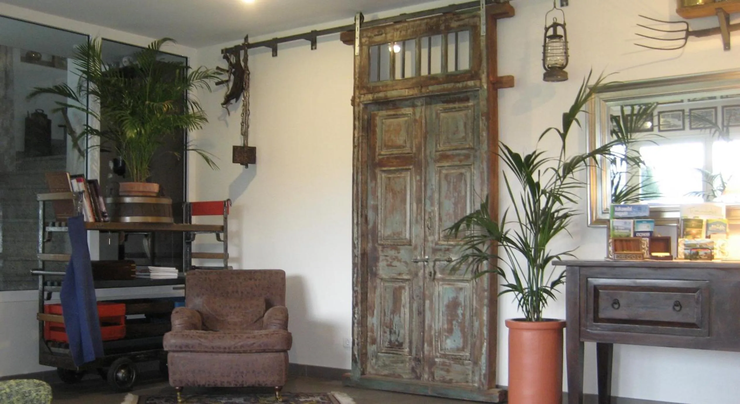 Lobby or reception in GästeHaus Auler Hof