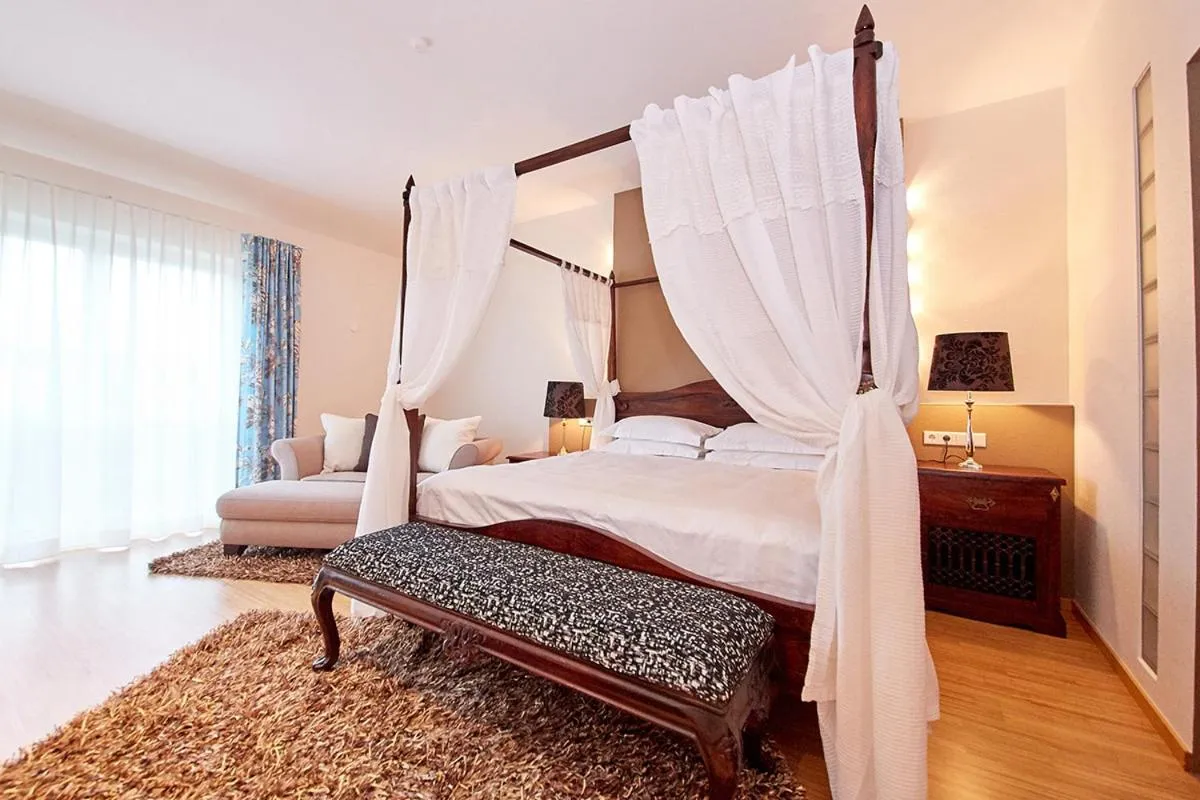 Bed in GästeHaus Auler Hof