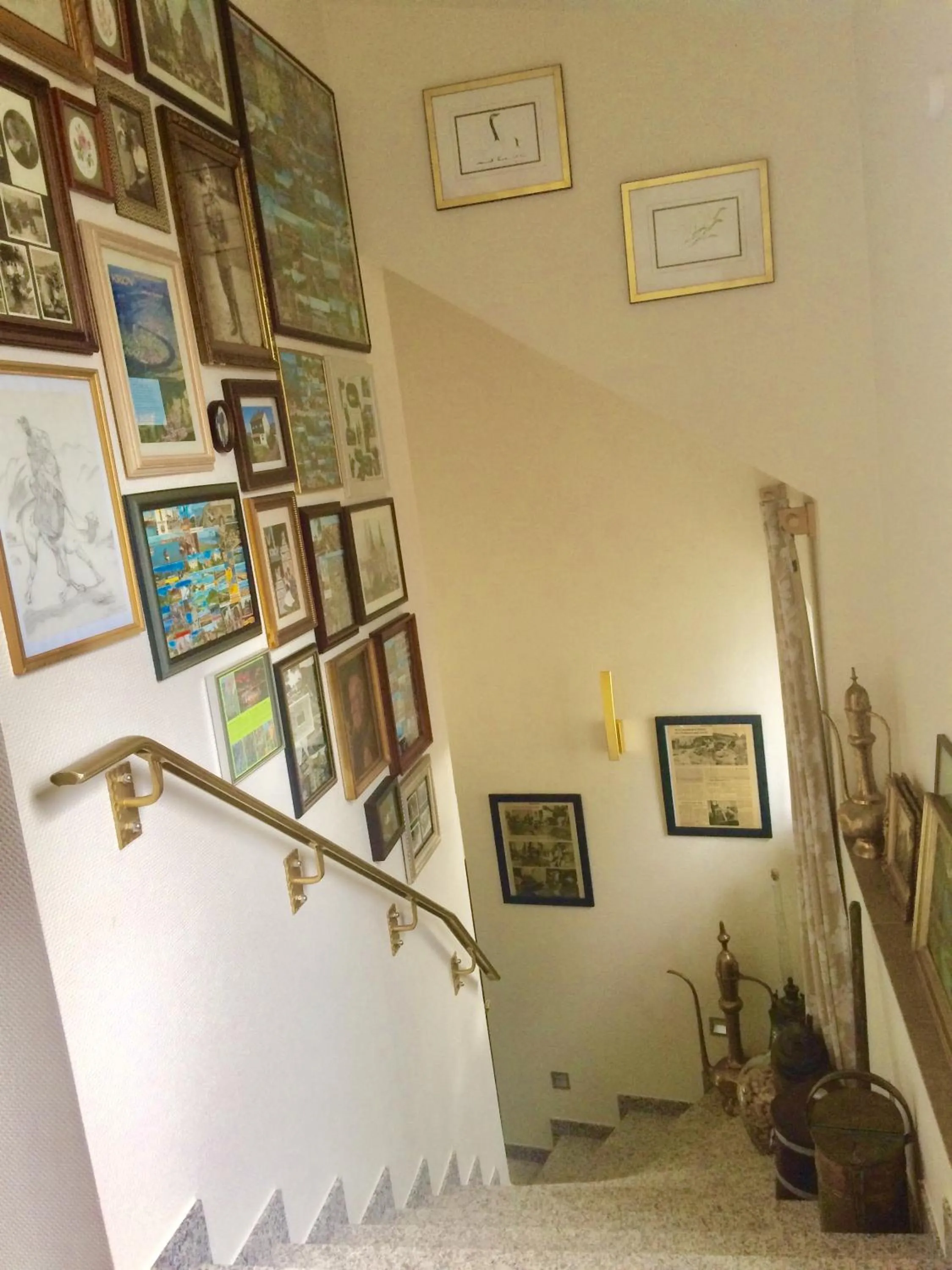 Lobby or reception in GästeHaus Auler Hof