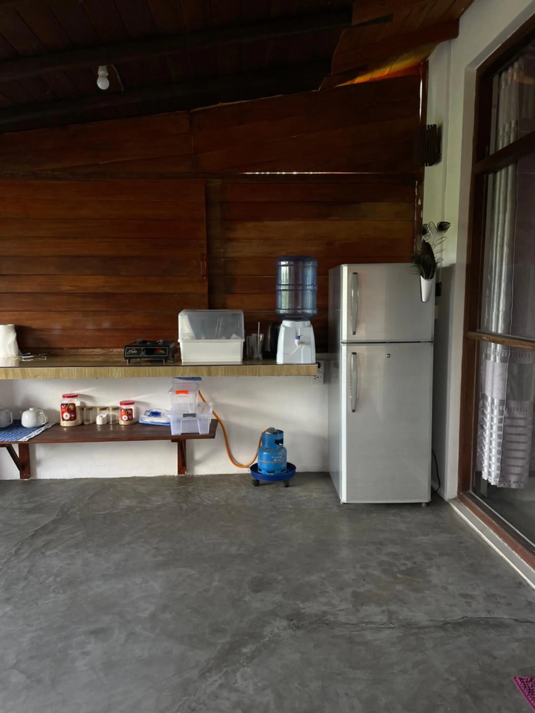 Kitchen or kitchenette in Dinuri villa