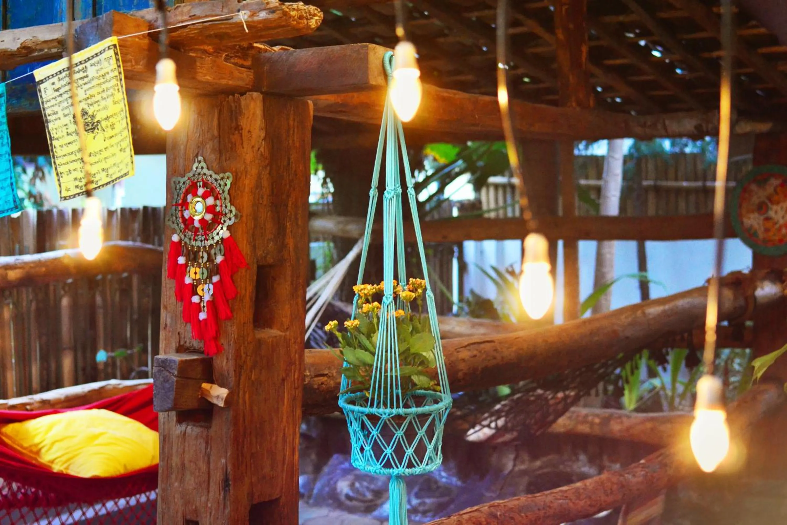 Decorative detail in Happy Buddha Yogyakarta