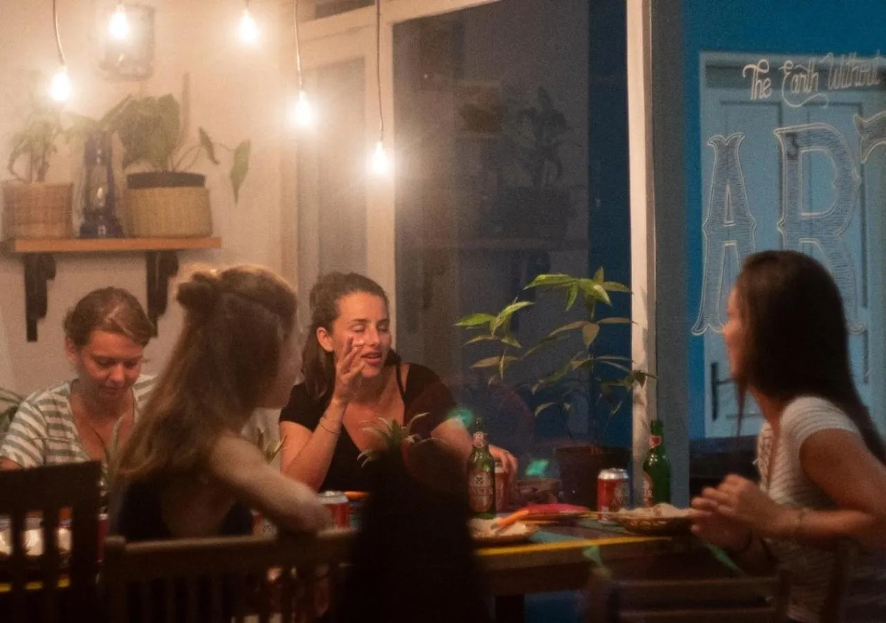 People in Happy Buddha Yogyakarta