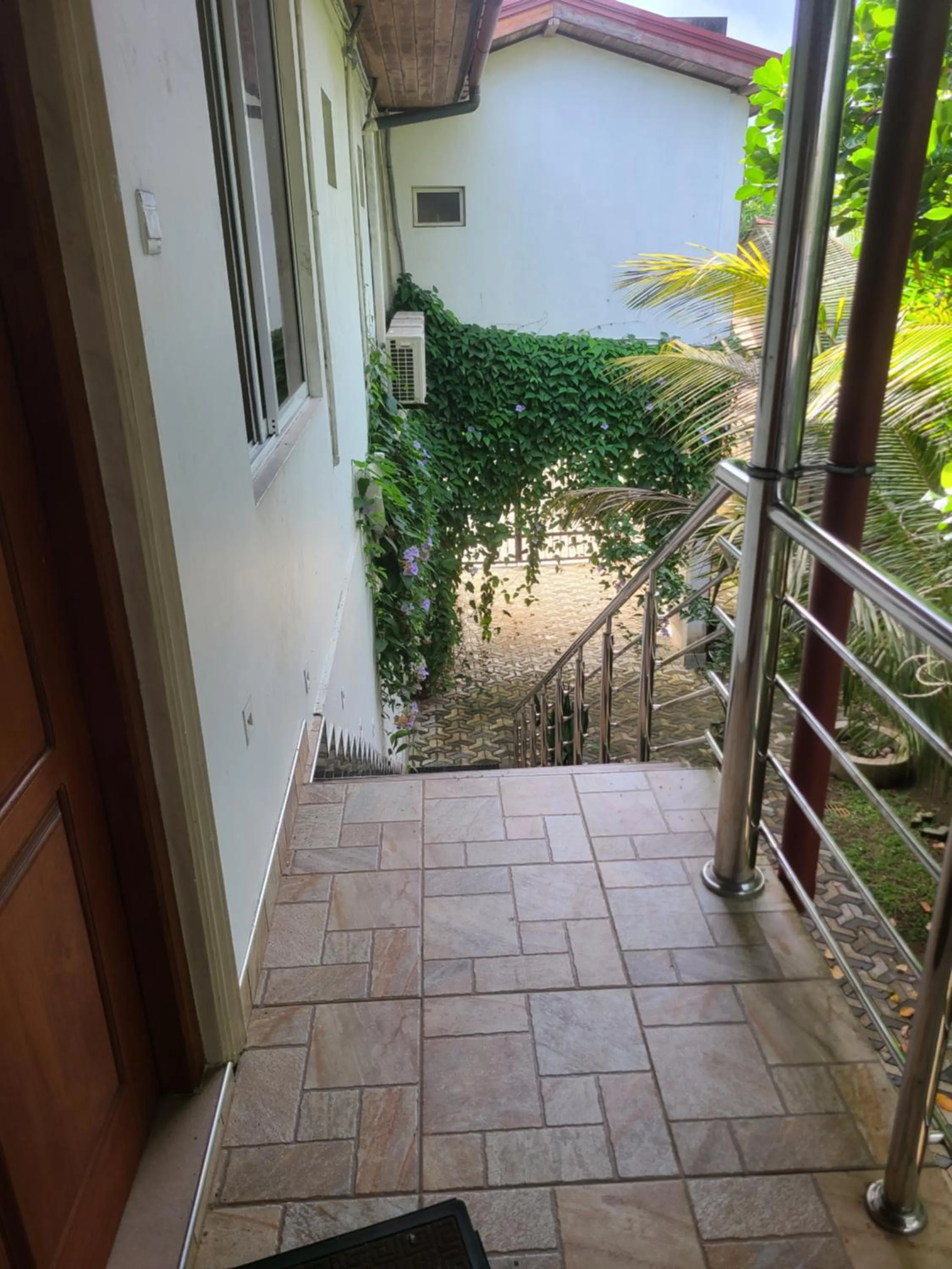 Balcony/Terrace in GG Lodge Mirissa