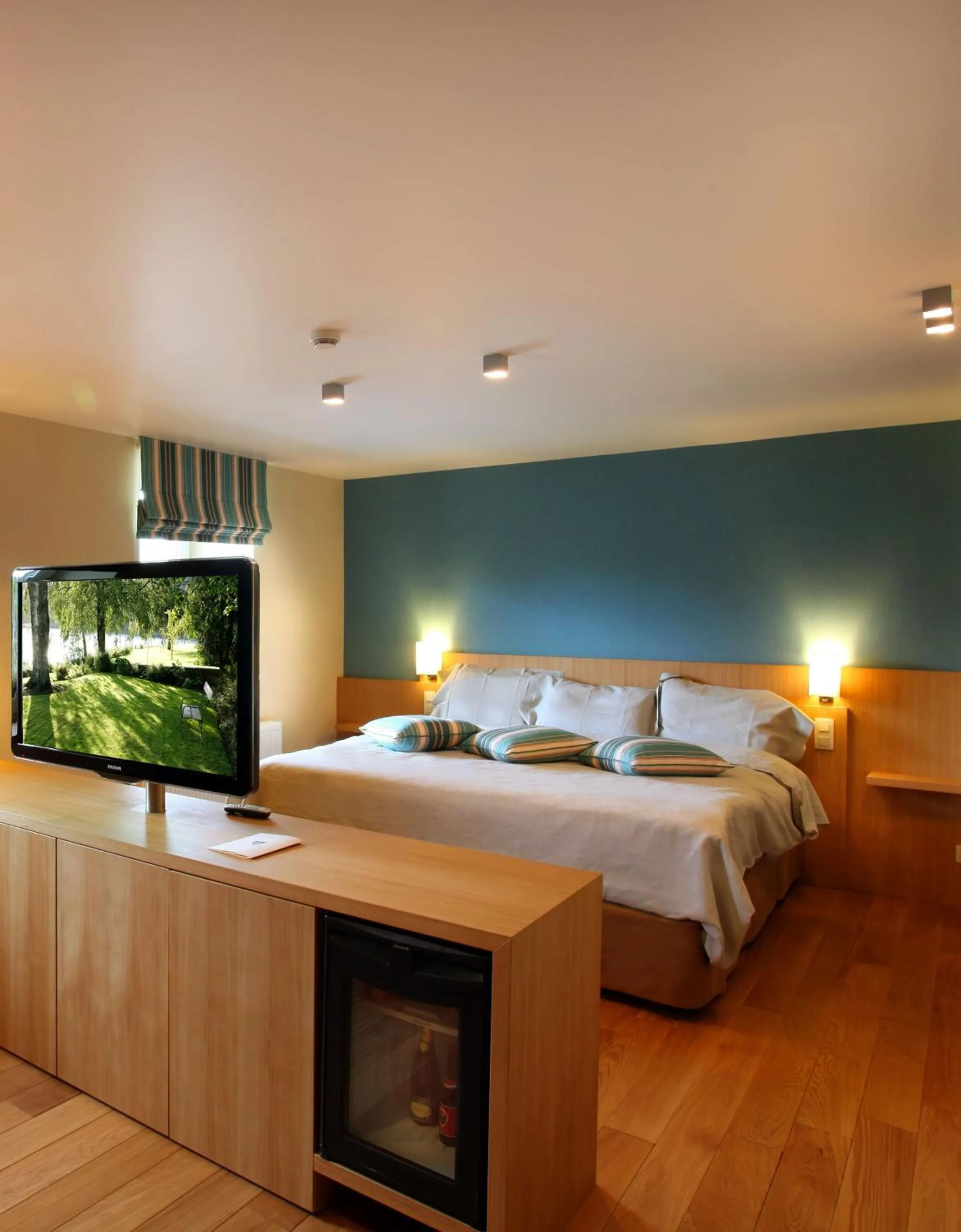 Bedroom, Bed in Hotel des Bains & Wellness