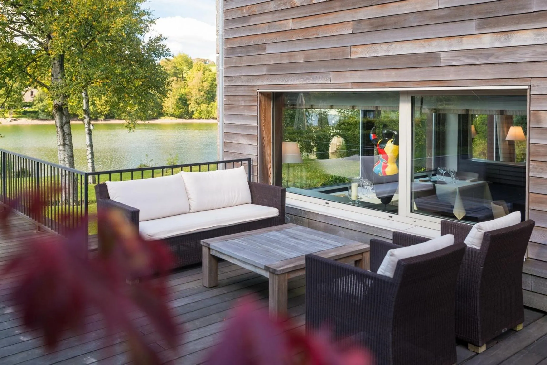 Patio in Hotel des Bains & Wellness
