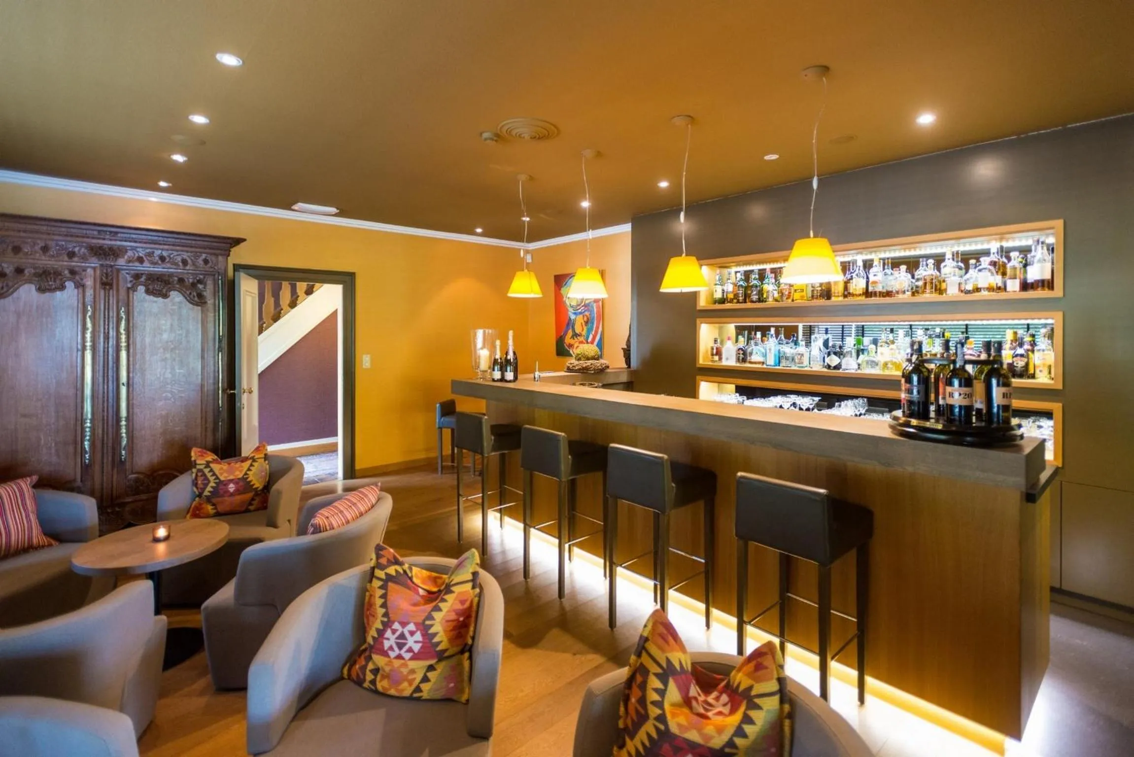 Lounge or bar in Hotel des Bains & Wellness