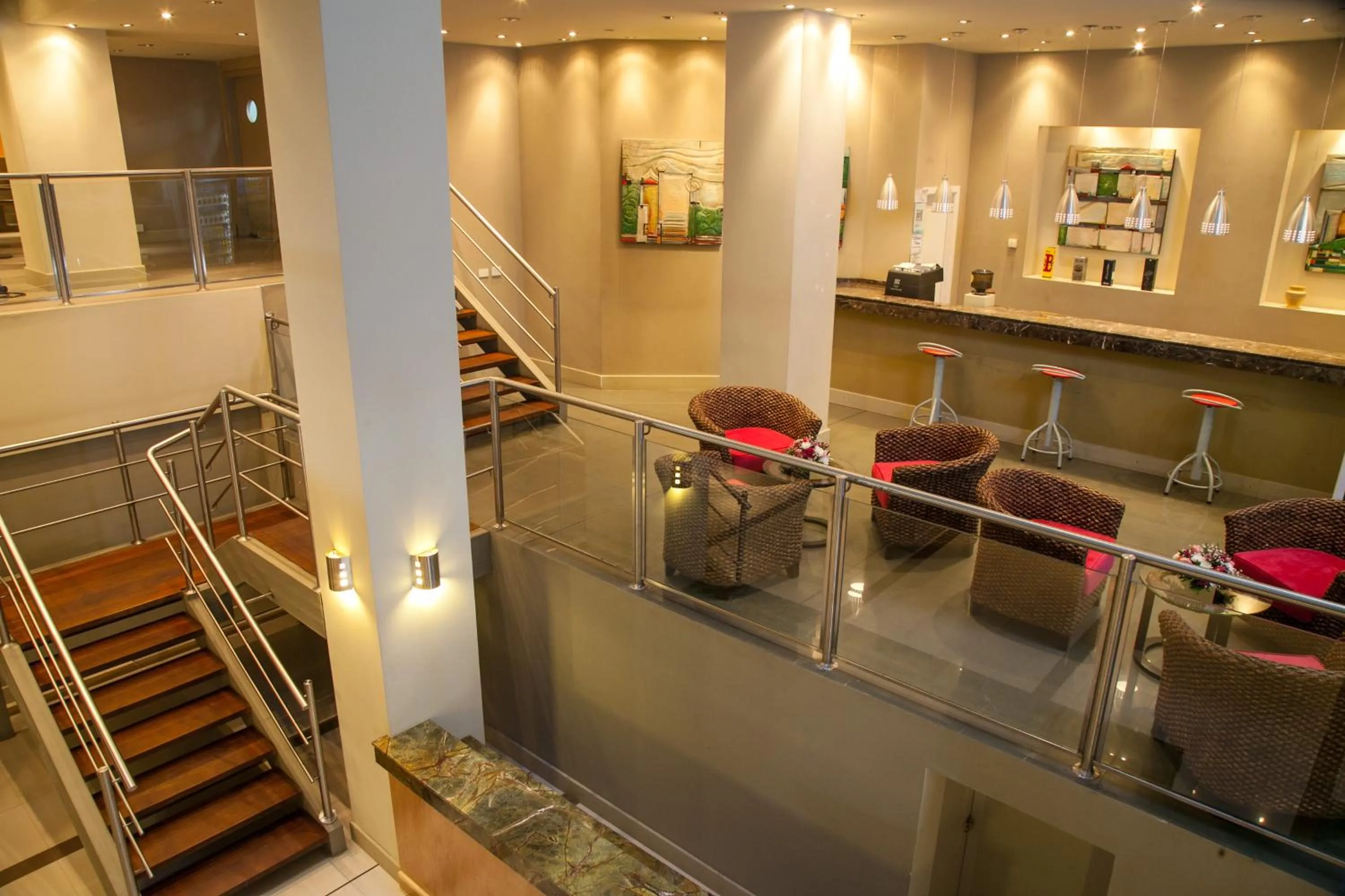 Lobby or reception in Monte Claro