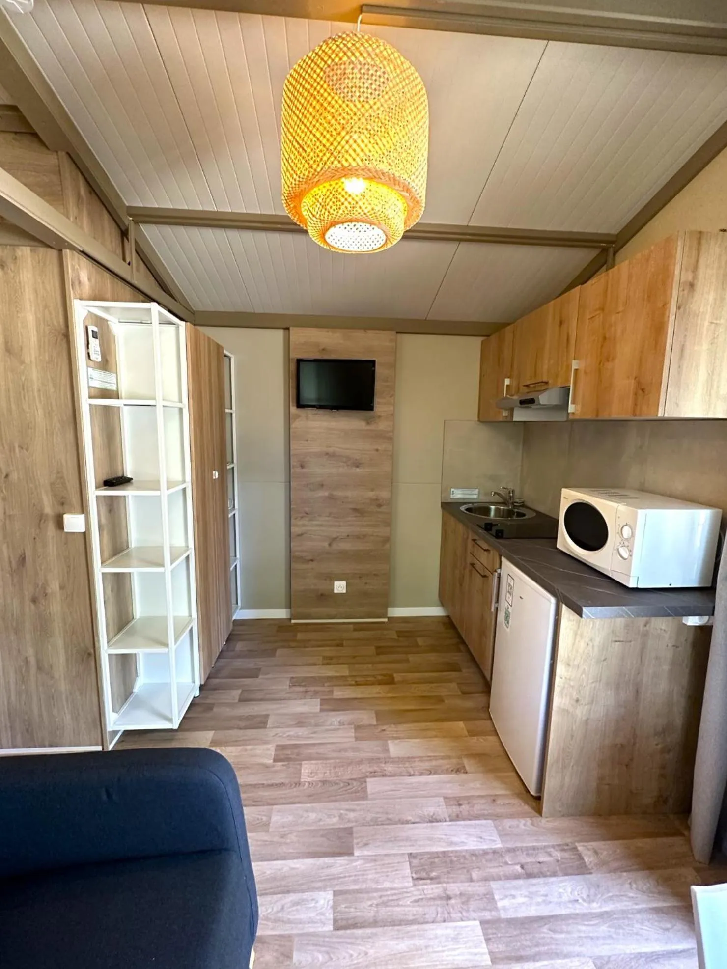 Kitchen or kitchenette in Camping Dolce Vita