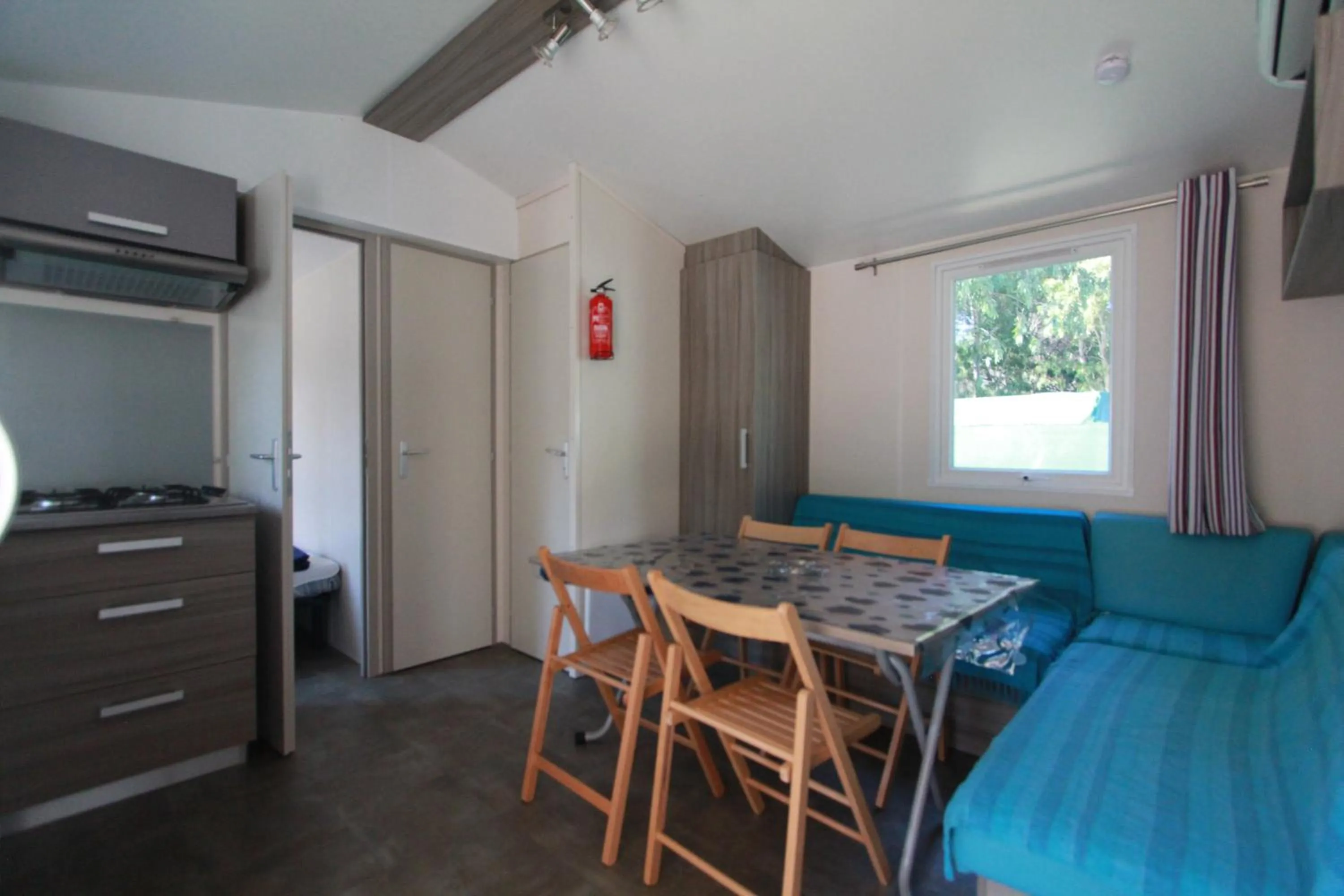 Kitchen or kitchenette in Camping Dolce Vita