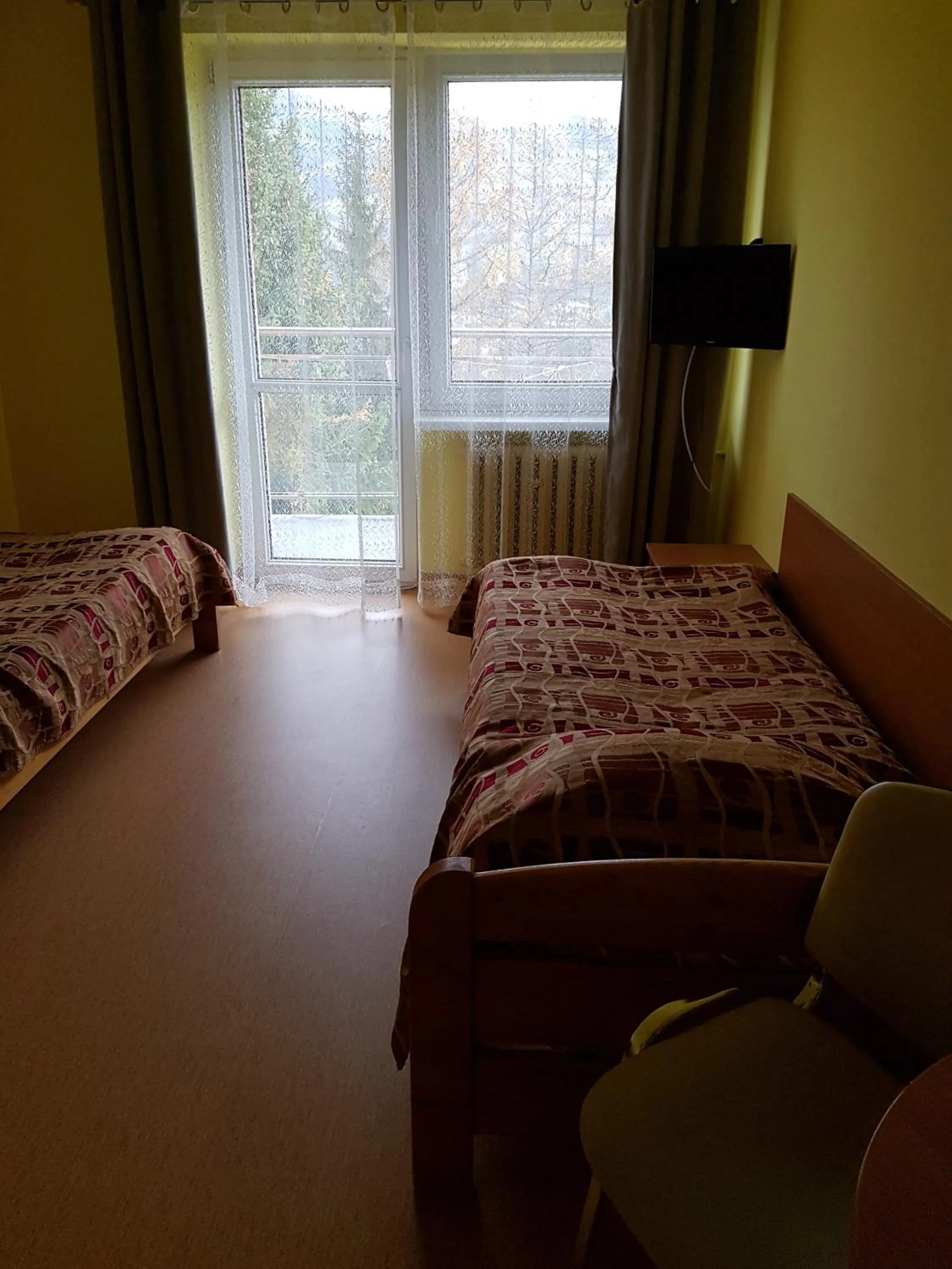 Bed in KORONA Sanatorium Uzdrowiskowe