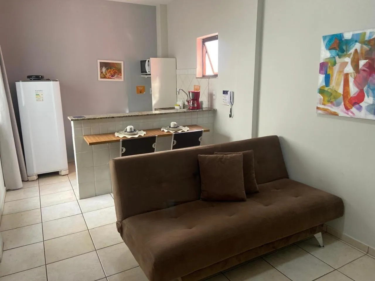 Kitchen or kitchenette in Apart Victoria