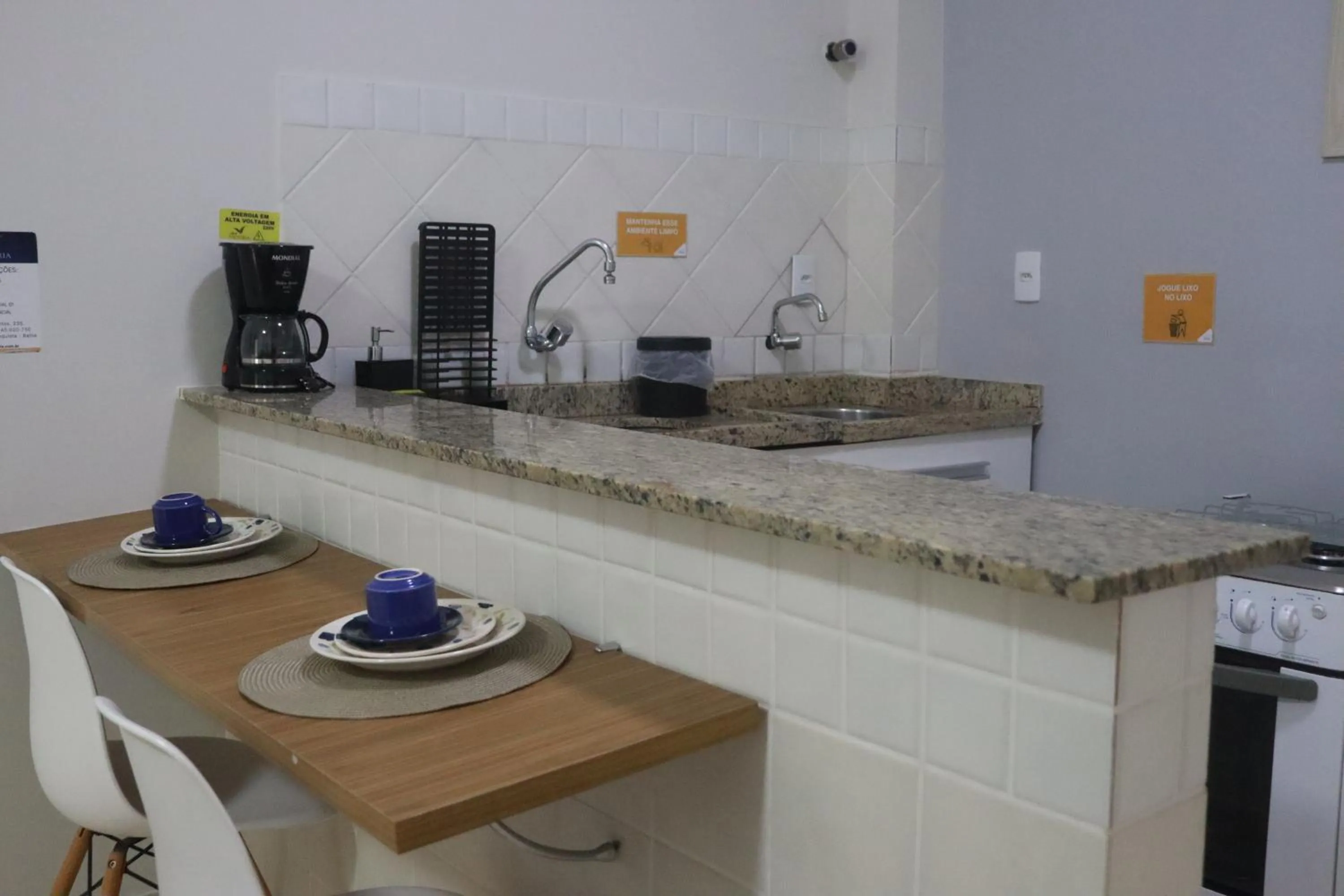 Kitchen or kitchenette in Apart Victoria