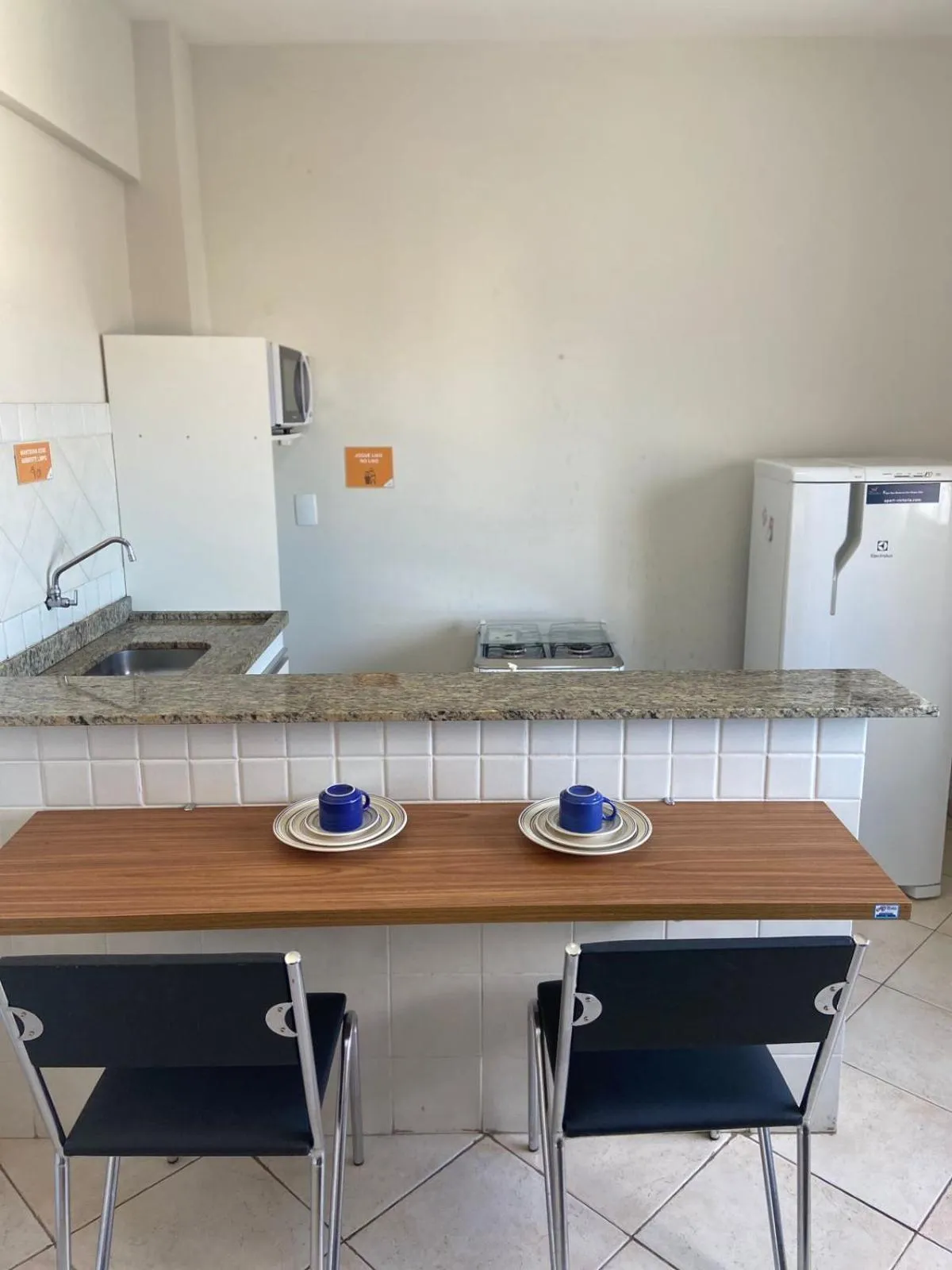 Kitchen or kitchenette in Apart Victoria